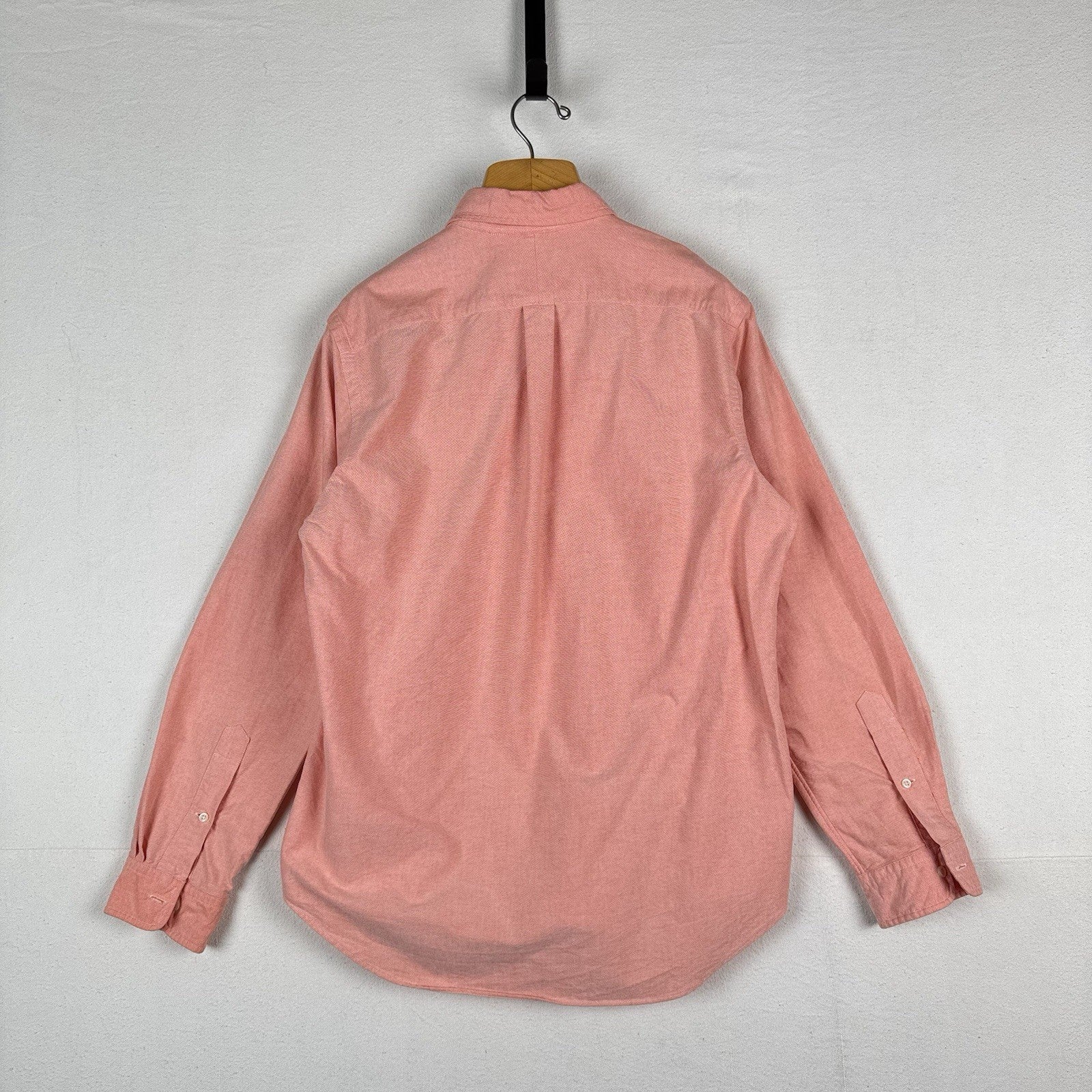 Ralph Lauren Long Sleeve Men’s Large Button Down Shirt Peach