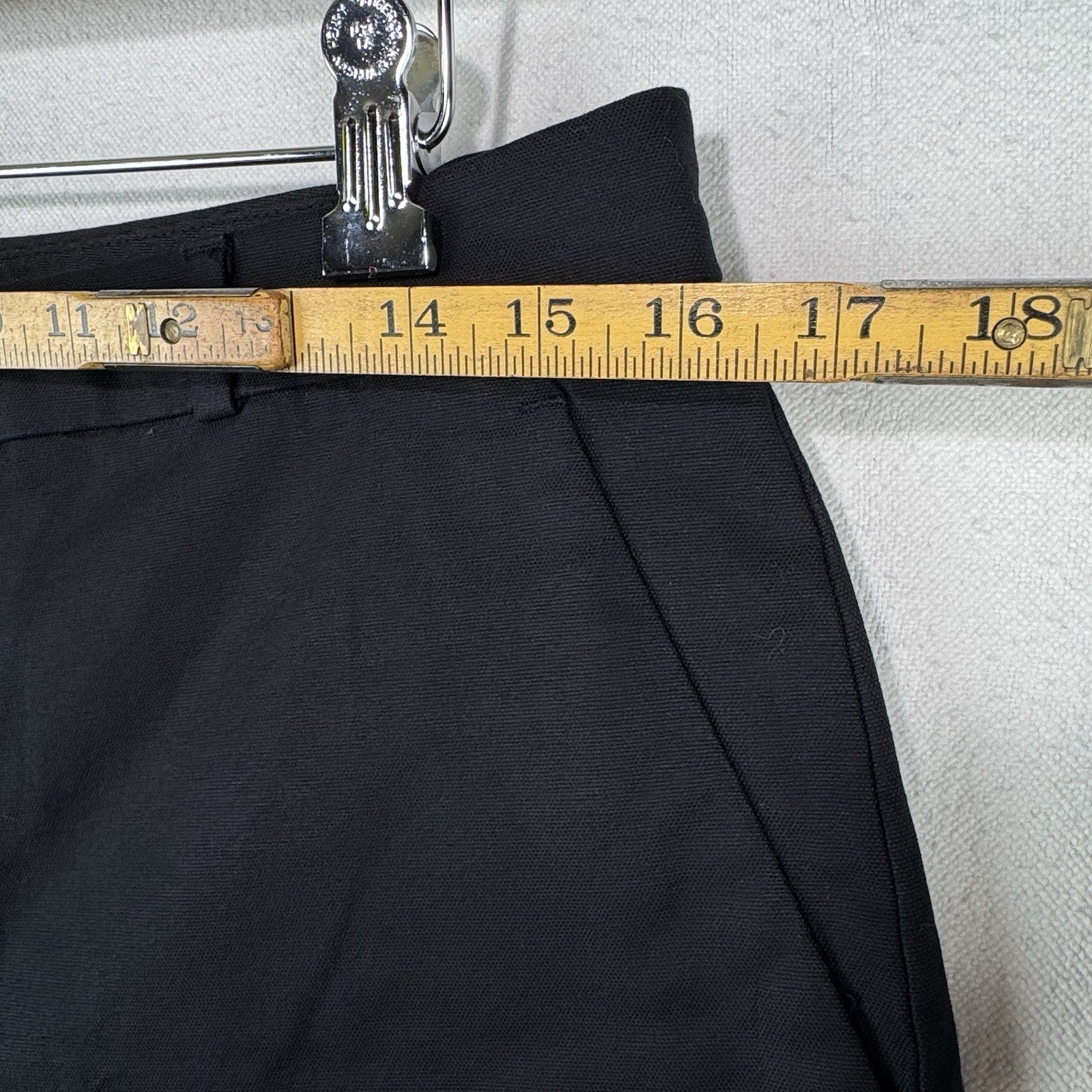 NWT Banana Republic Women’s 8 (32x5”) Dress Shorts Black Cotton Spandex