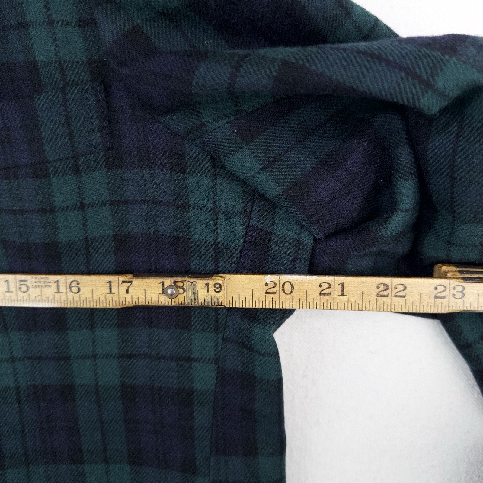 70’s Pendleton Black Watch Plaid Wool Blazer 42L Green Blue 2-Button Jacket USA