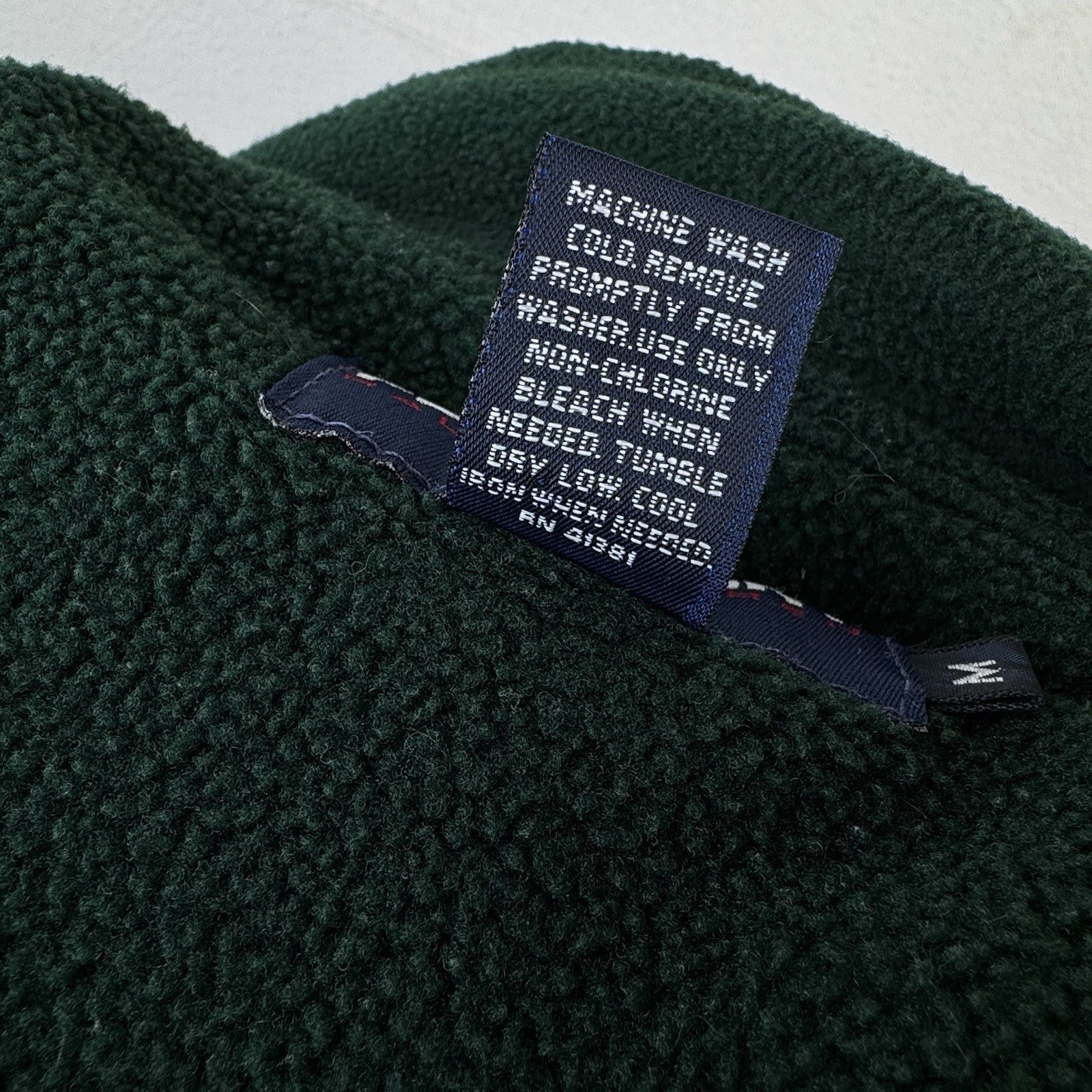 90’s Vintage Ralph Lauren Polo Sport Men’s M Green Fleece Harrington Jacket USA