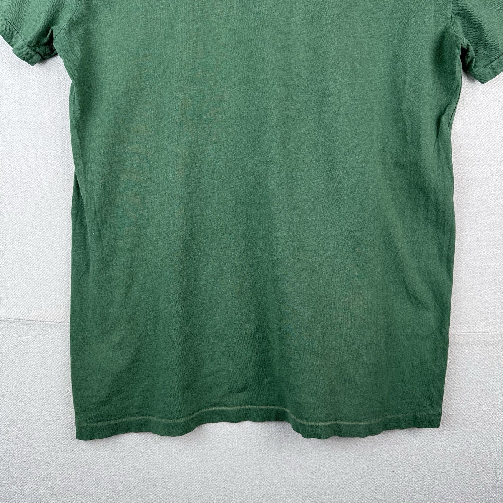 Polo Ralph Lauren Athletic Dept Light Weight Graphic Crew Neck Tee Green Mens L