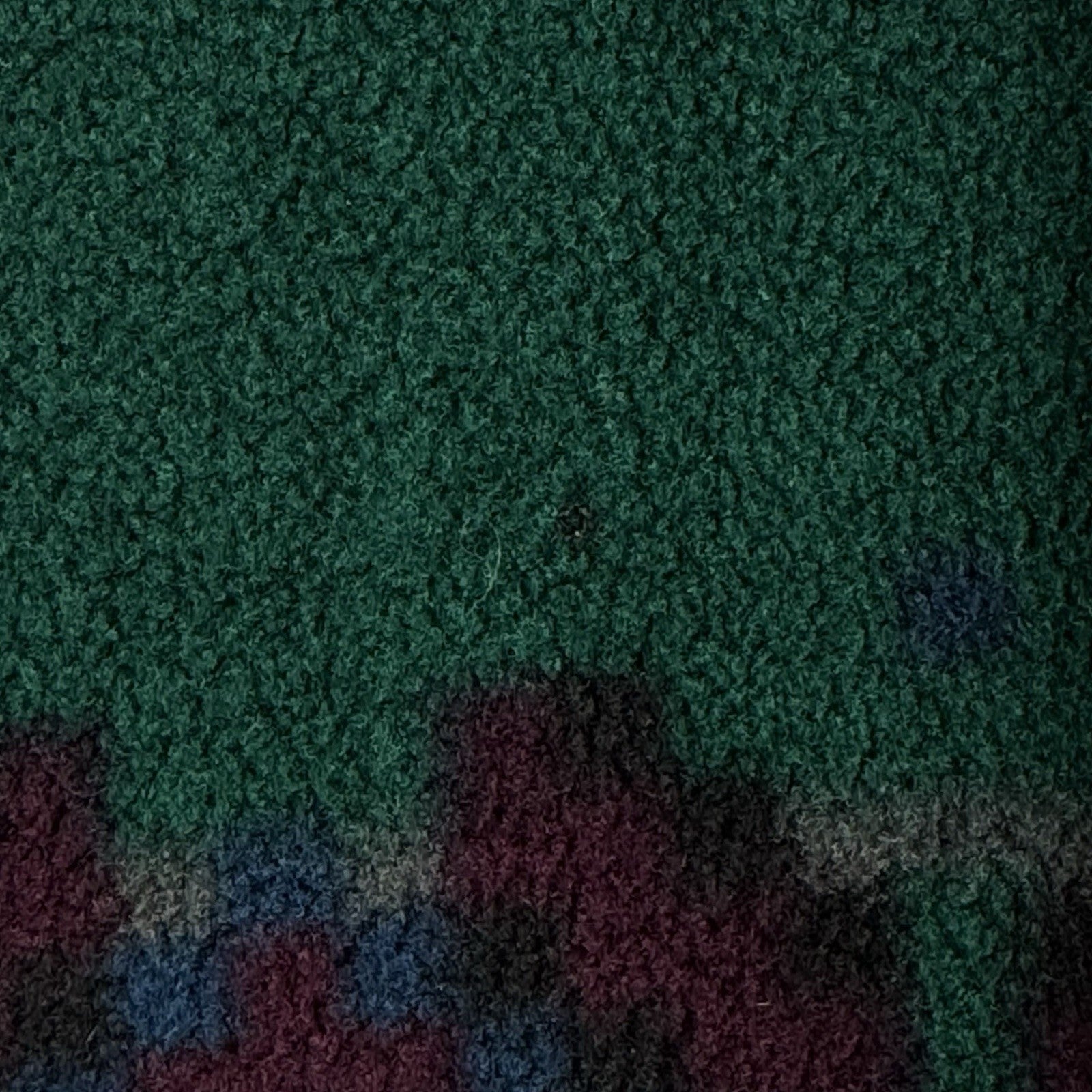 Vtg Eddie Bauer Fleece 1/4 Zip Pullover Jacket Ski Aztec Navajo Green 90's XL T