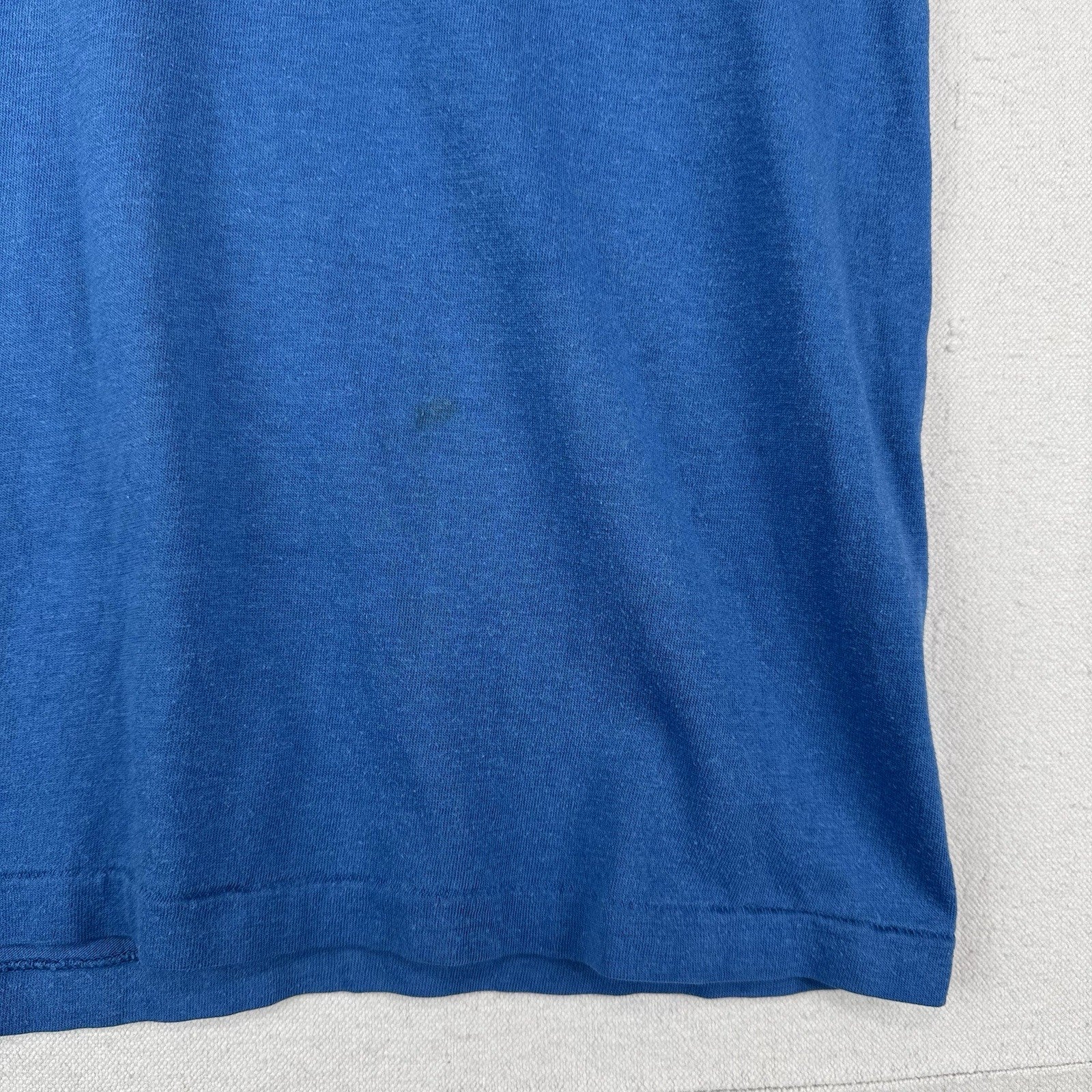 80’s Vintage Adidas Men’s Small (34”) Tank Top Shirt Trefoil Logo Retro Blue