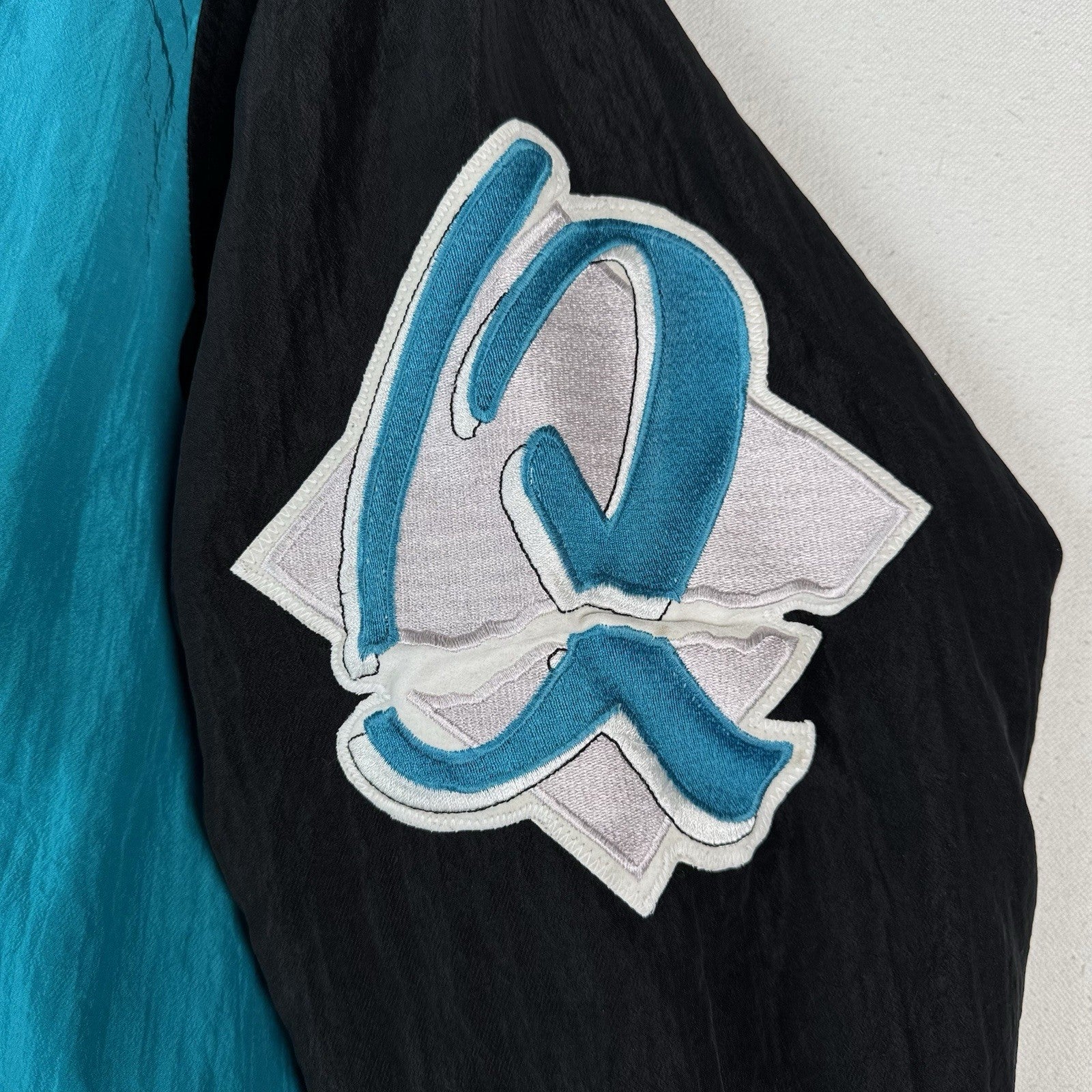 1994 Rancho Quakes Starter Jacket Mens Large Quilted Made In USA