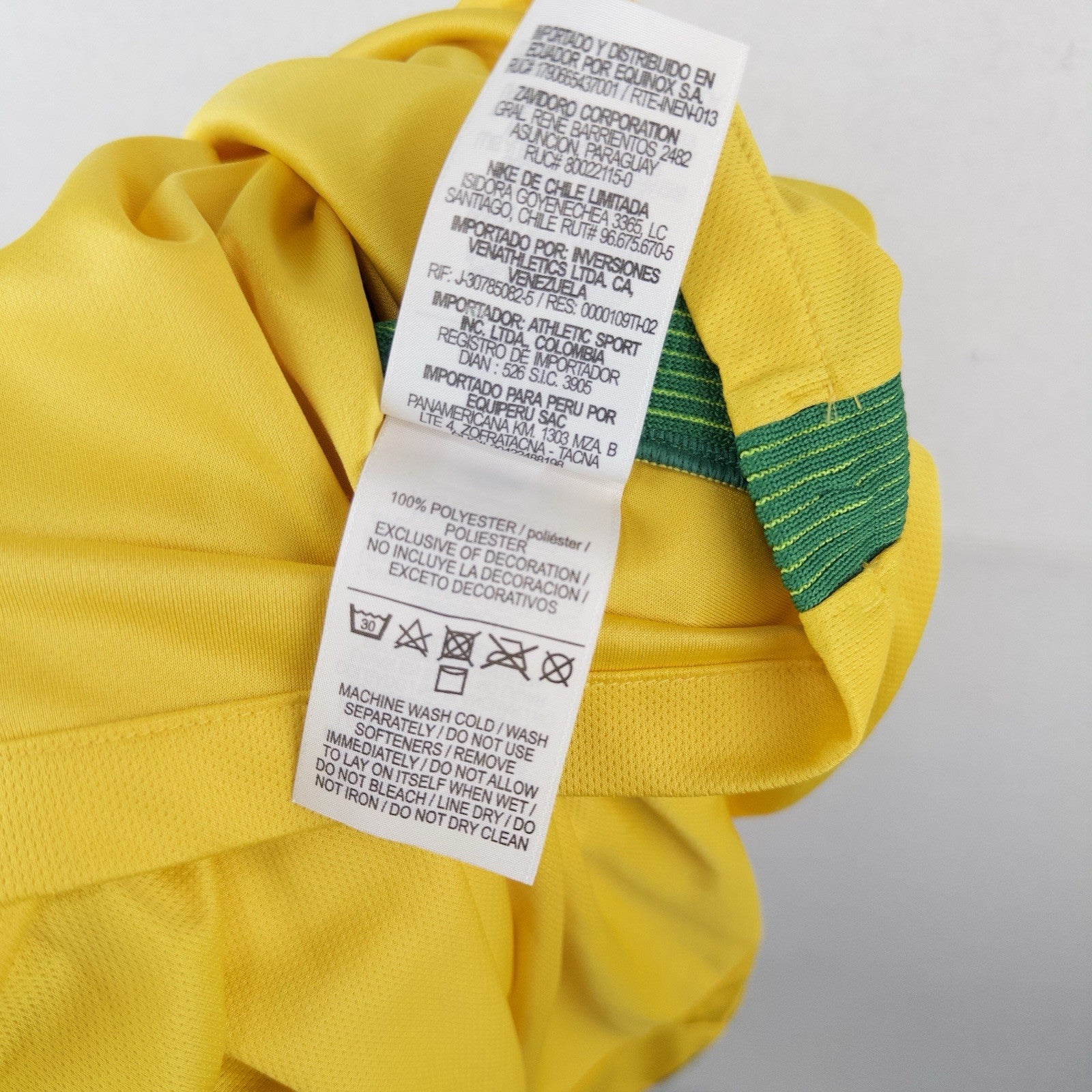 Nike Brazil 2016-17 Home Football Kit Soccer Jersey Men’s M