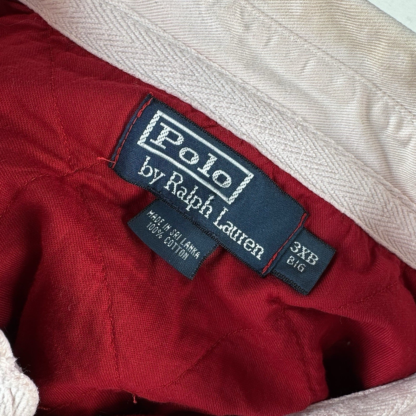 Polo Ralph Lauren Rugby Shirt Red Quilted Shoulders Elbow Patches 3XB *Read