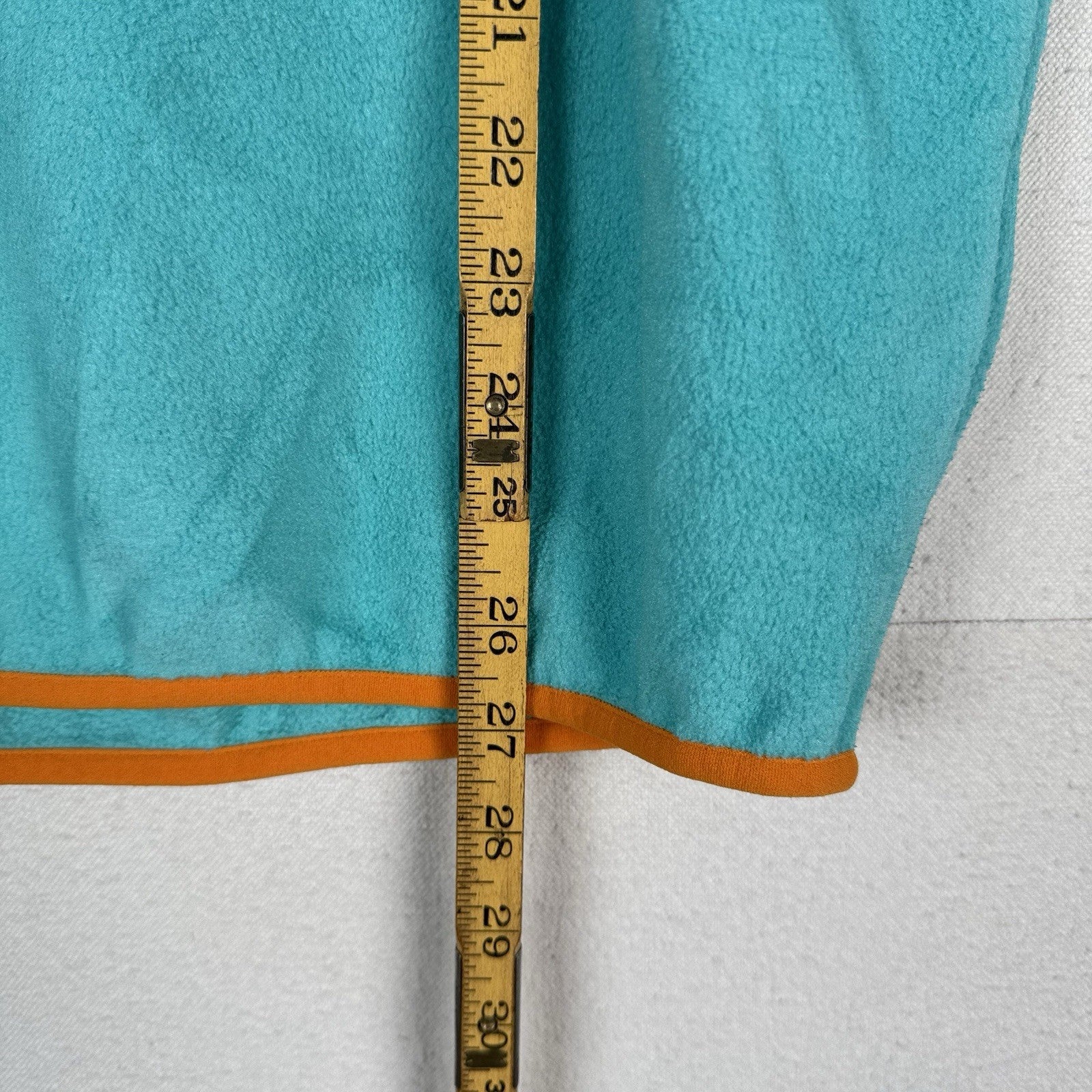 Patagonia Lightweight Synchilla Snap-T Fleece Pullover Men M Aqua Turquoise