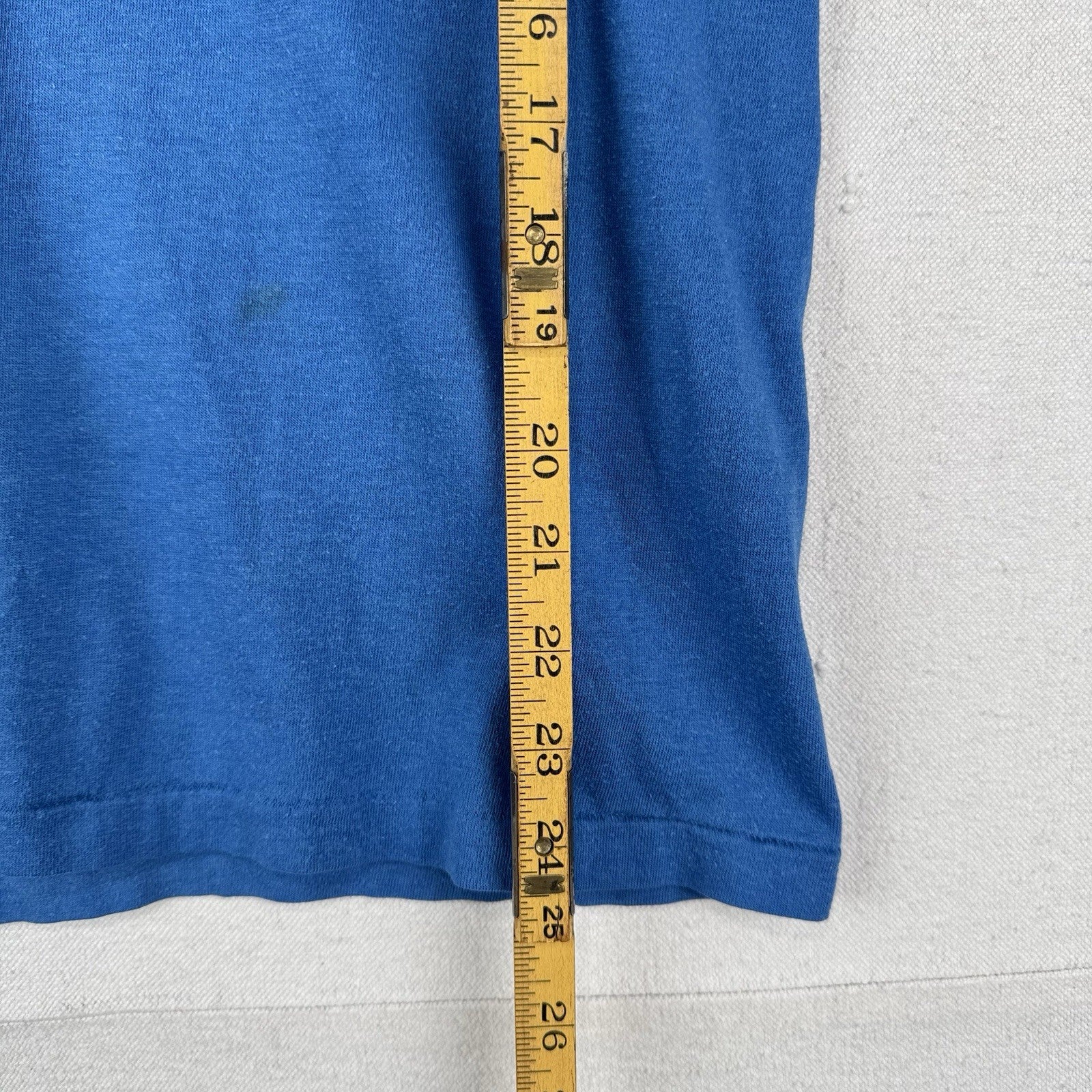80’s Vintage Adidas Men’s Small (34”) Tank Top Shirt Trefoil Logo Retro Blue