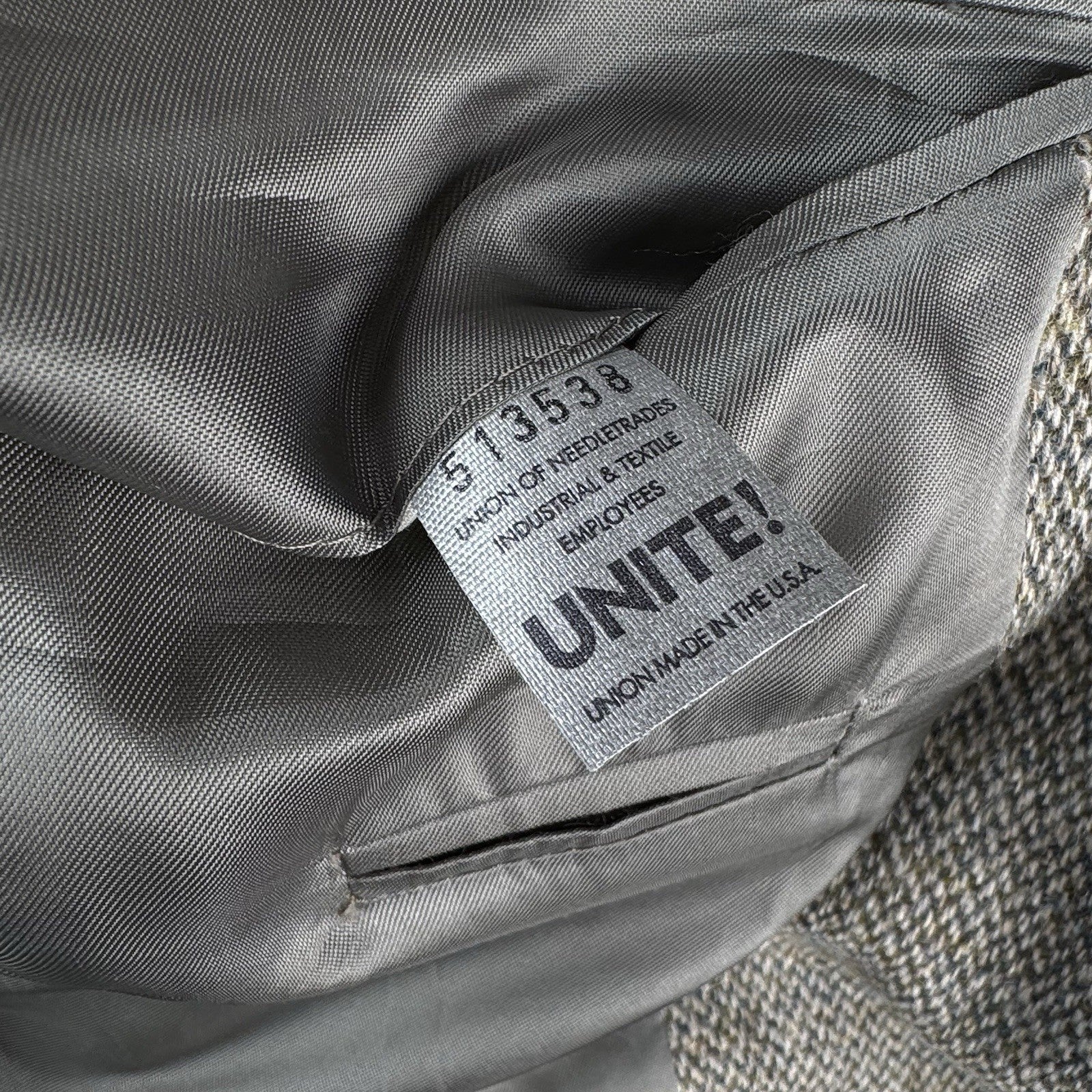 The Andover Shop Herringbone Wool Blazer Jacket Sport Coat Men’s 42 21”x30” USA