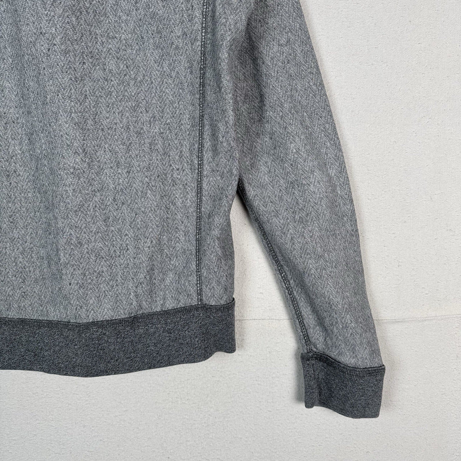 Abercrombie & Fitch Men’s M Gray Shawl Collar Cardigan Sweater Grandpa Style