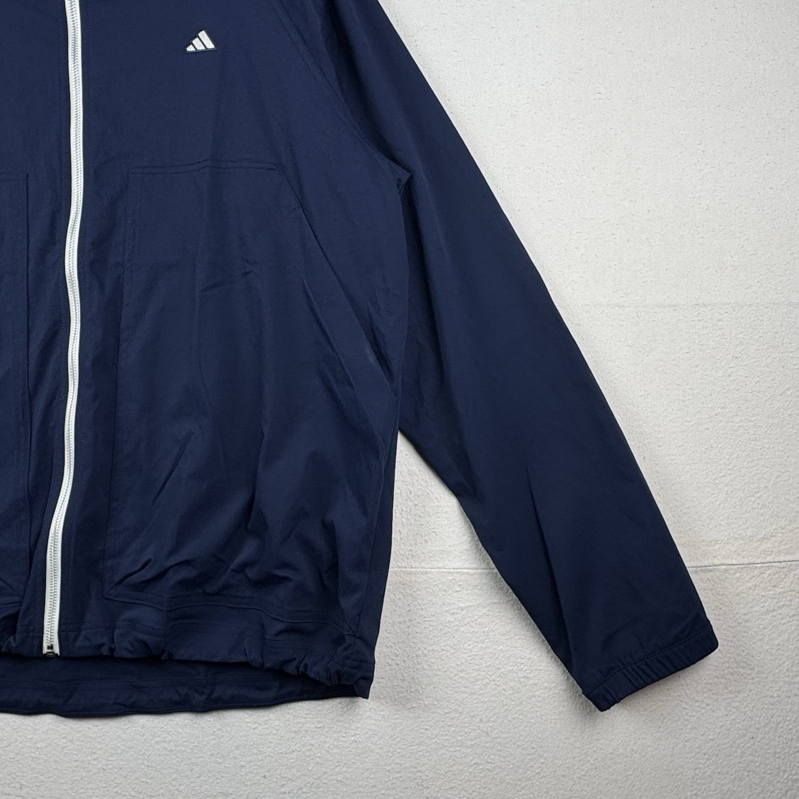 NWT Adidas Go-To Utility DWR Nylon Jacket Collegiate Navy Blue Men’s XL