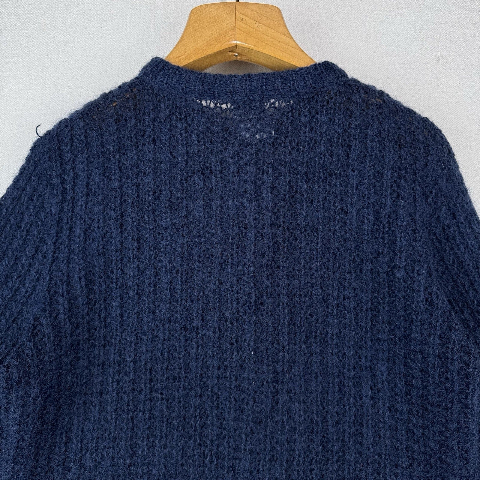 60’s Vintage Evan-Picone Women’s Small Mohair Cardigan Sweater Fuzzy 20x21
