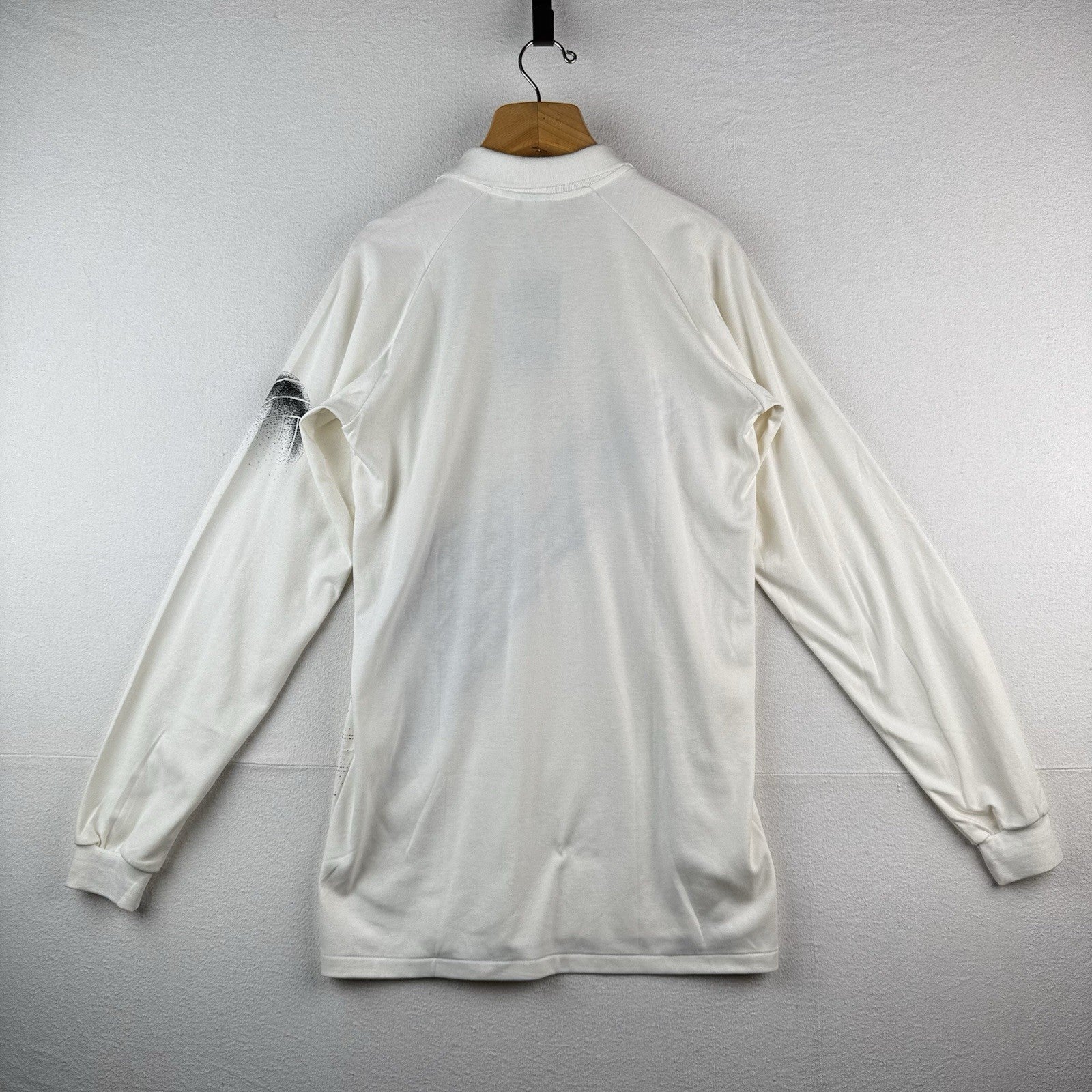 90’s Vintage ASICS Mens 2XL Volleyball Long Sleeve Collar V-Neck New Deadstock