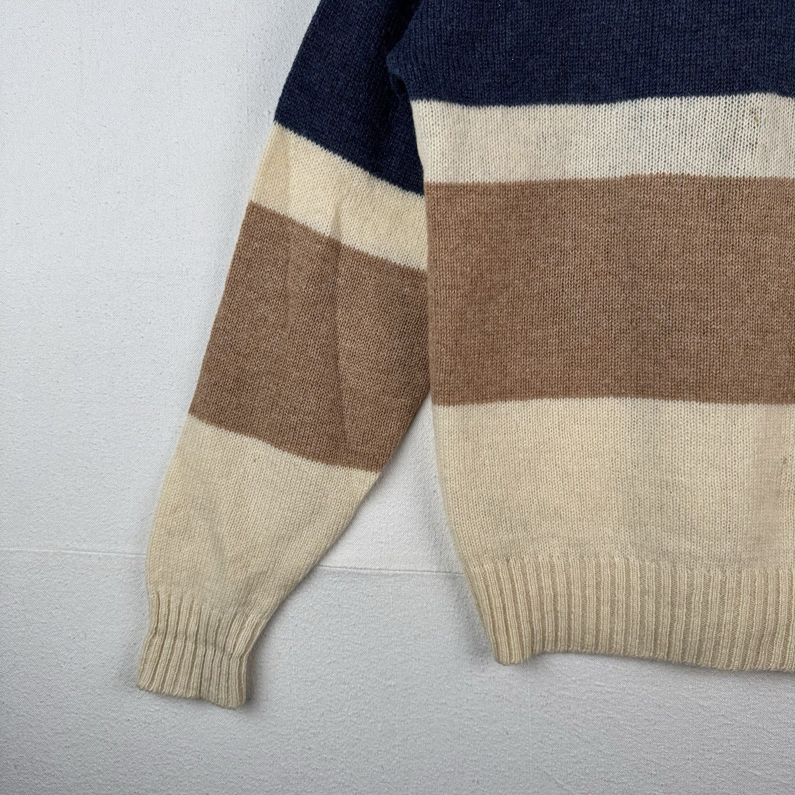 Vintage Pringle of Scotland Southwest Bison Sweater Men’s Large Shetland Wool