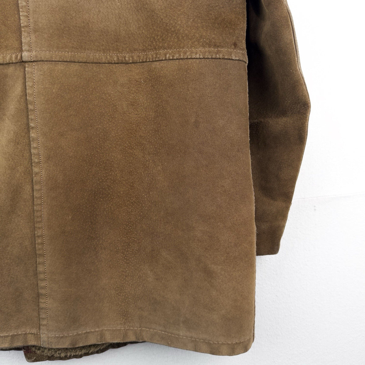 60’s Vtg Lakeland Suede Shearling Rancher Jacket Sherpa Collar Men’s 40 Long USA