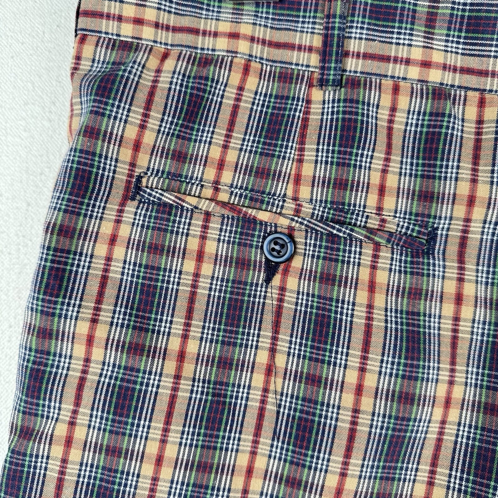 80’s Vintage McGregor Sportswear Men’s 36 Plaid Shorts 7”