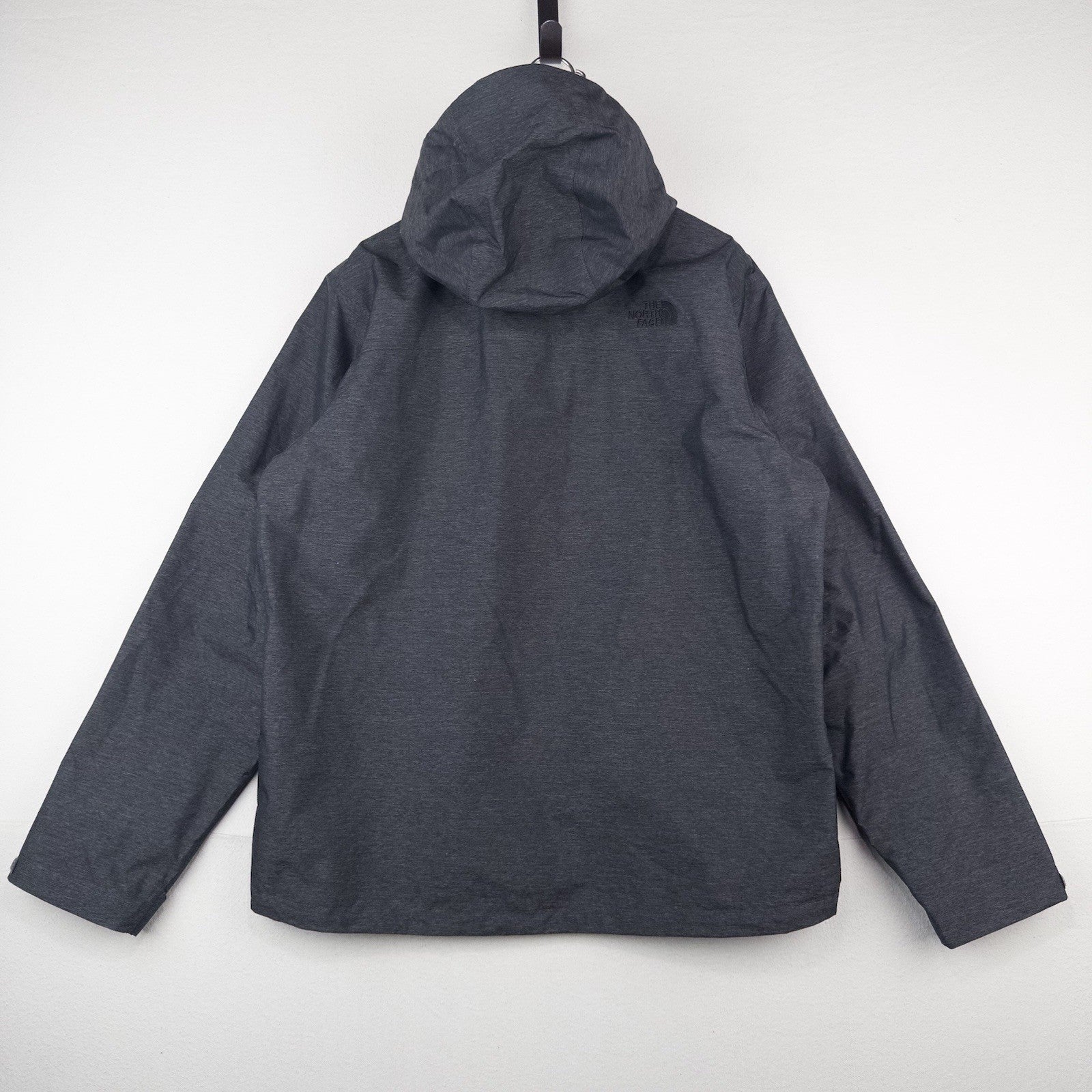 North Face Venture 2 Rain Coat Jacket Men's L Large Dryvent Hood Waterproof Gray