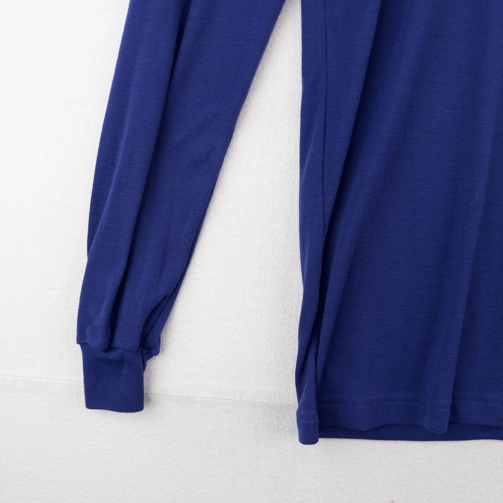 70’s Vtg Patagonia Capilene Shirt Men’s Medium Blue Long Sleeve Thin Made In USA