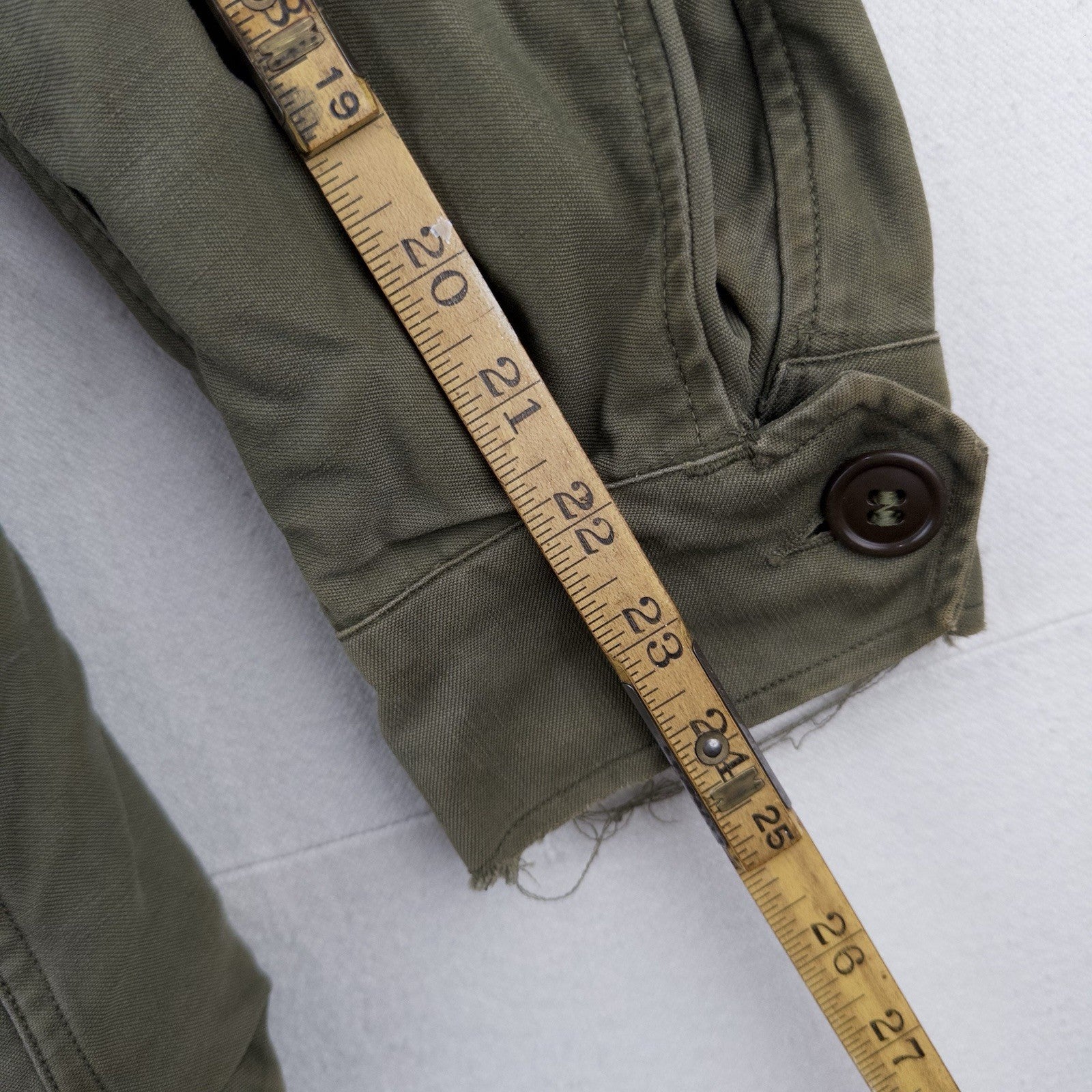 40’s Vtg US Army M43 Field Jacket OD Green Men’s 38R US Military WWII