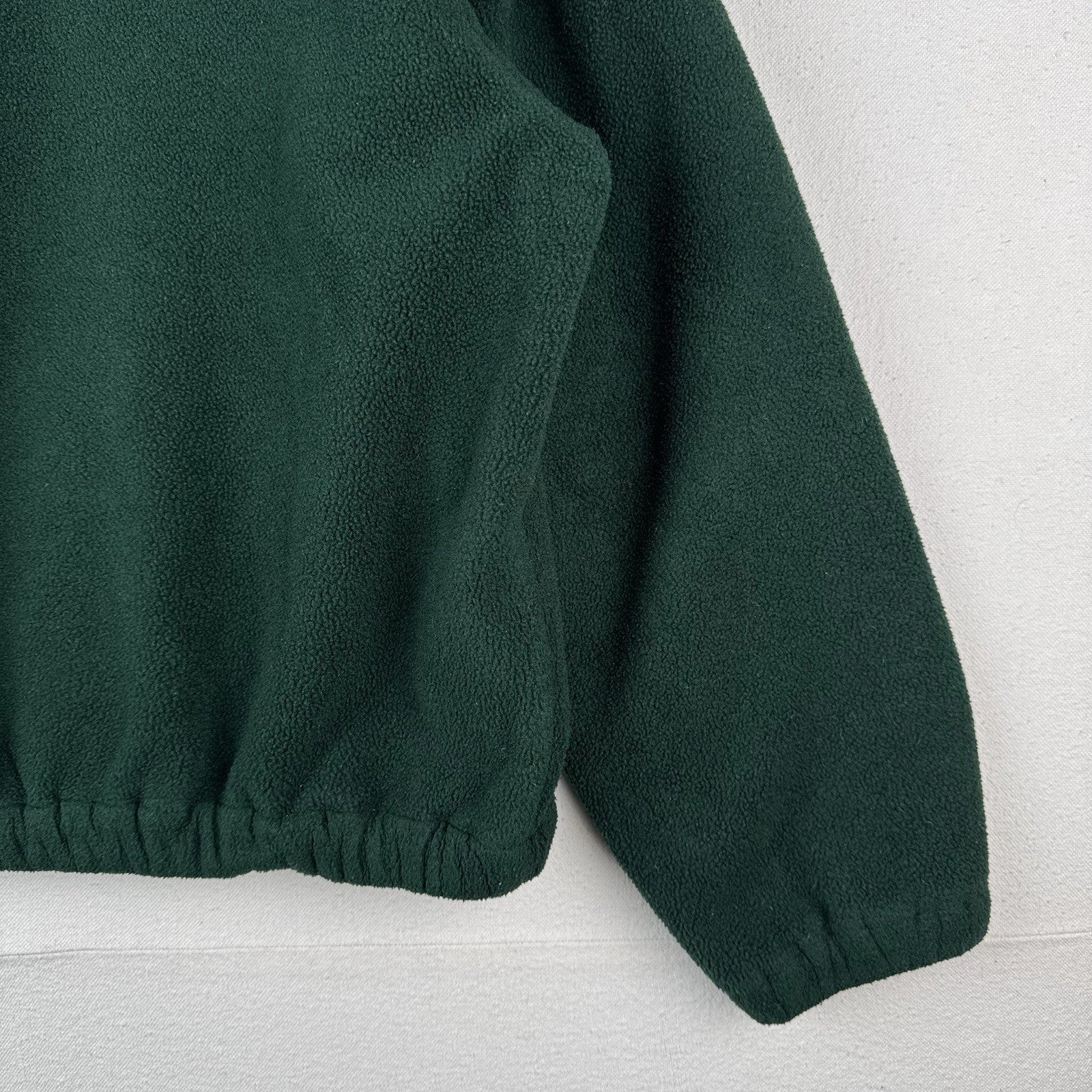 90’s Vintage Ralph Lauren Polo Sport Men’s M Green Fleece Harrington Jacket USA