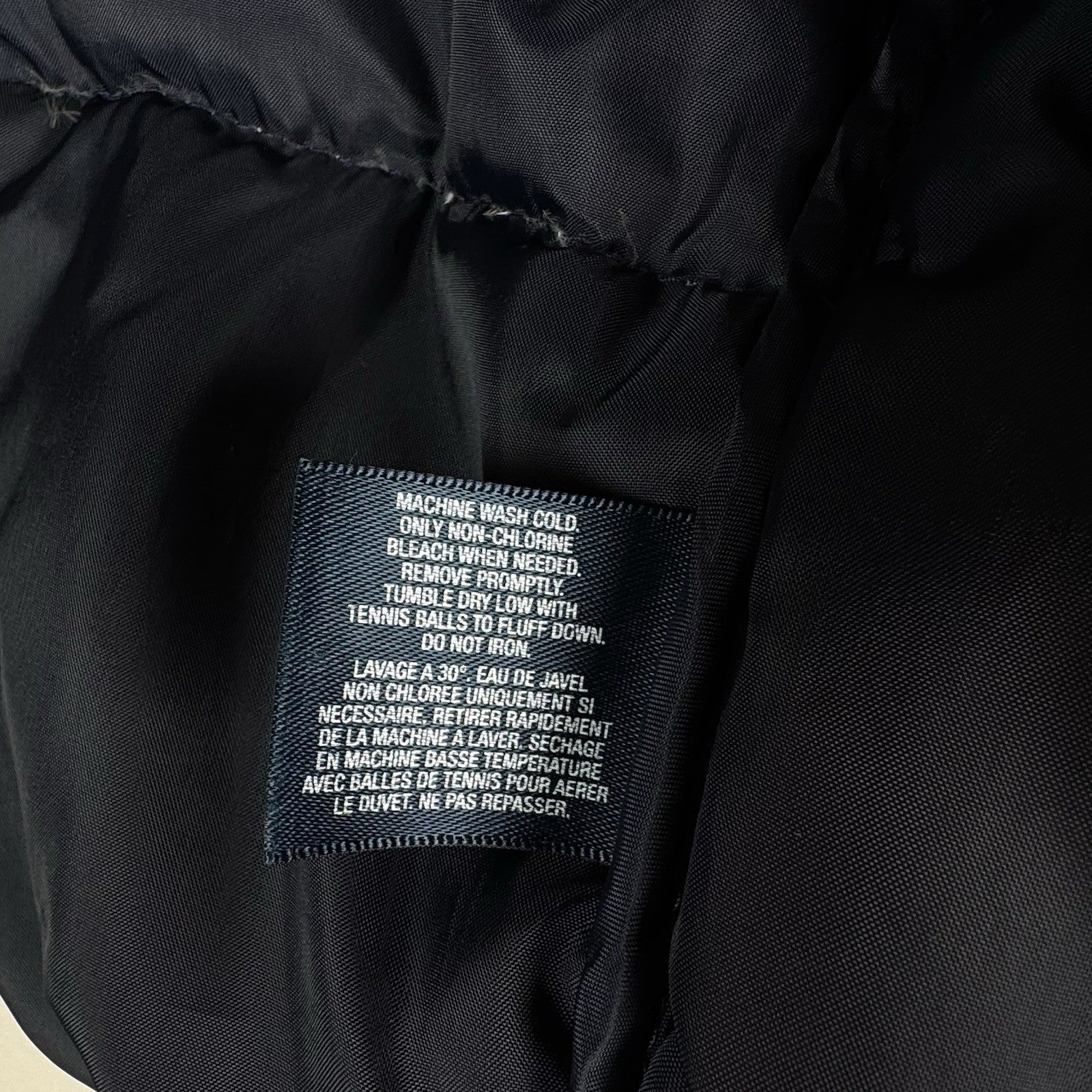 Vintage Polo Ralph Lauren Kid's Navy Blue Down Puffer Jacket Sz M 10-12 *Read