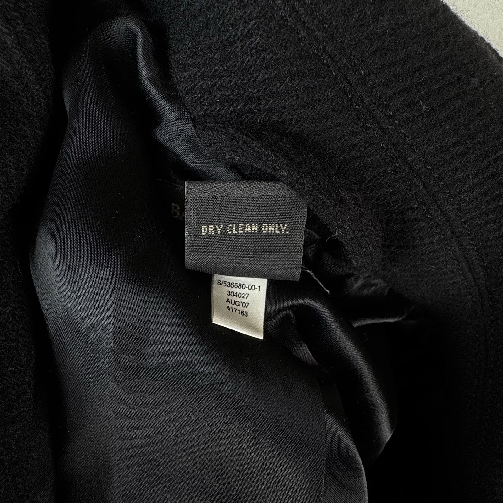 Banana Republic Women’s XS Black Wool Blazer Coat Snap Closure Tailored
