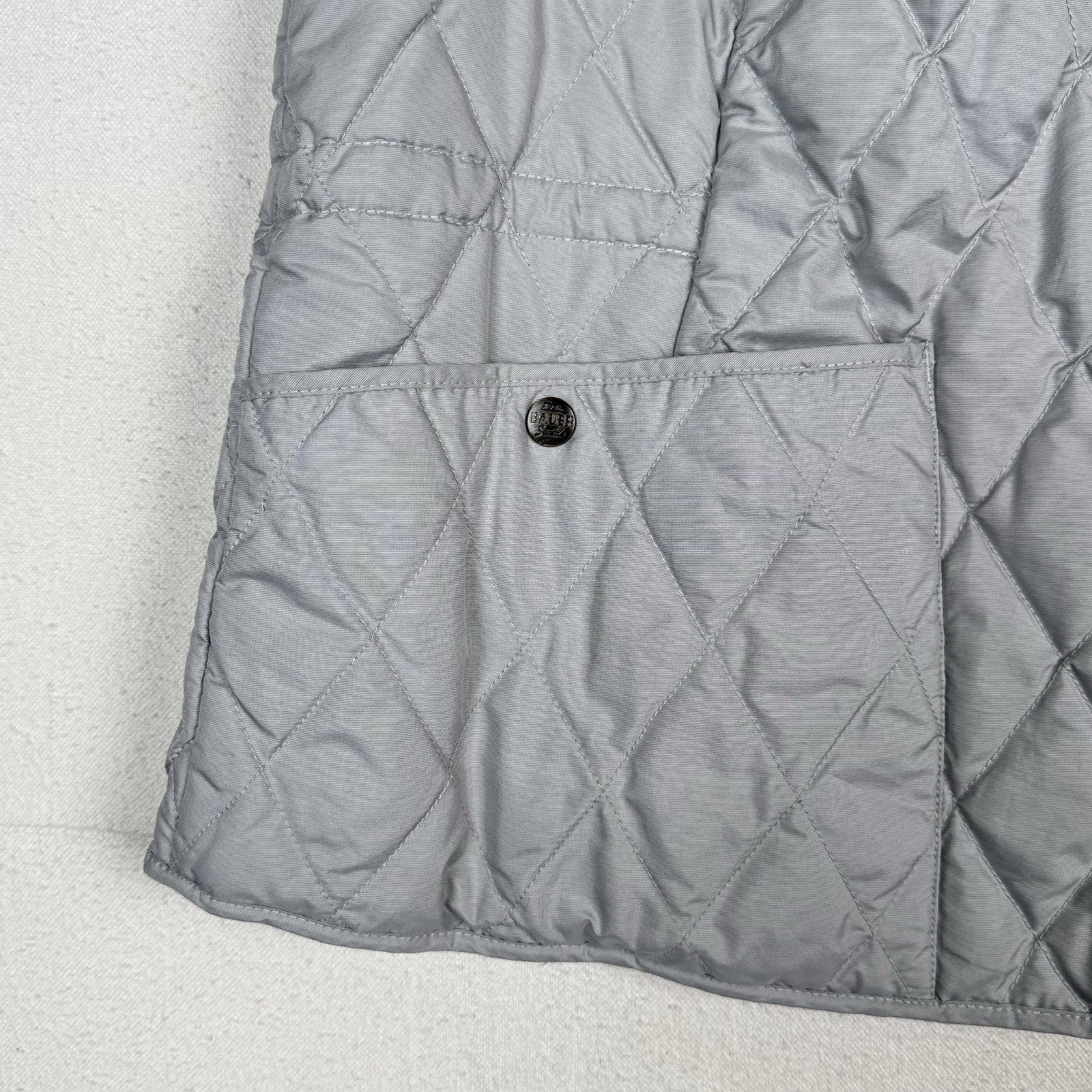 Eddie Bauer Women’s 3X Grey EB550 Premium Goose Down Cold Weather Vest