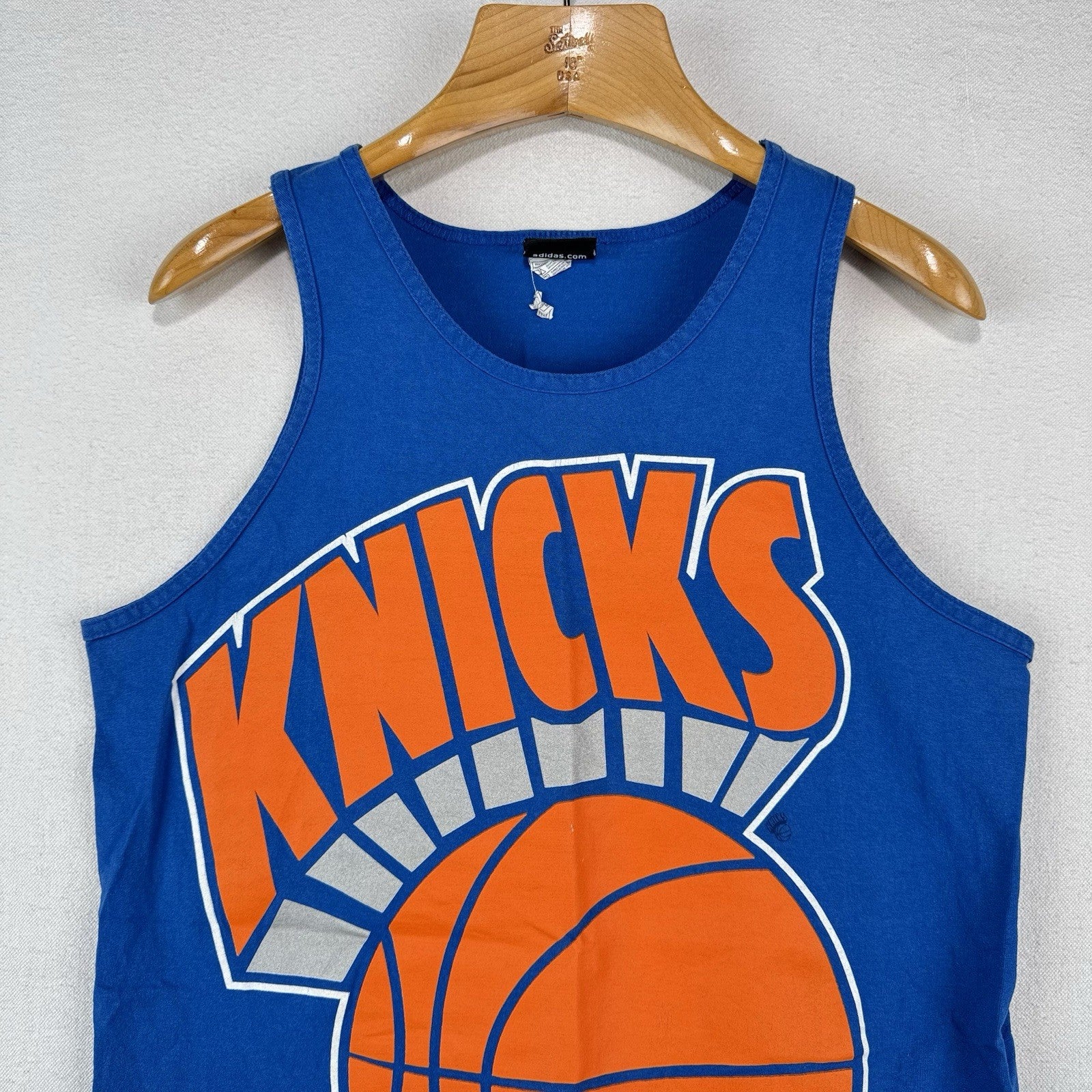Adidas NBA New York Knicks Tank Top Men’s M Shirt Logo Print