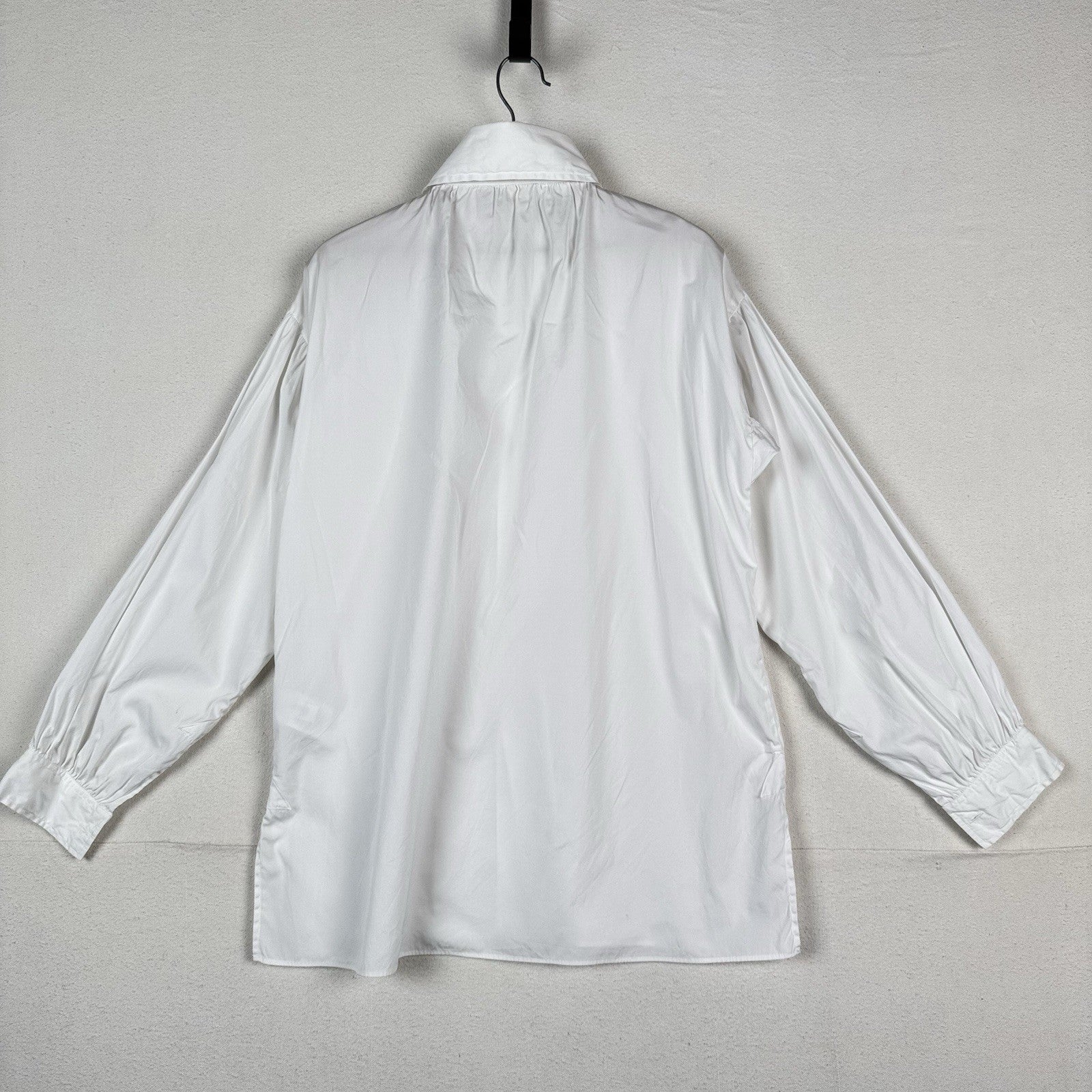Polo Ralph Lauren Women’s Size 6 White Cotton Poplin Long Bell Sleeve Cuff Shirt