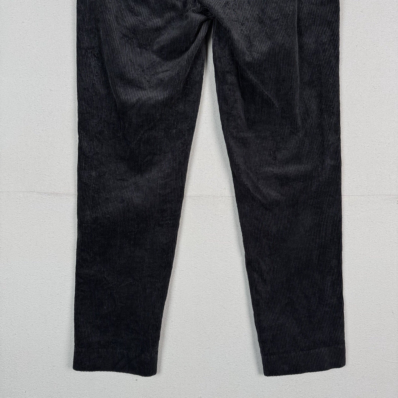 Brooks Brothers Milano Fit Corduroy Straight Leg Pants Men’s 34x32 (34x30) Grey