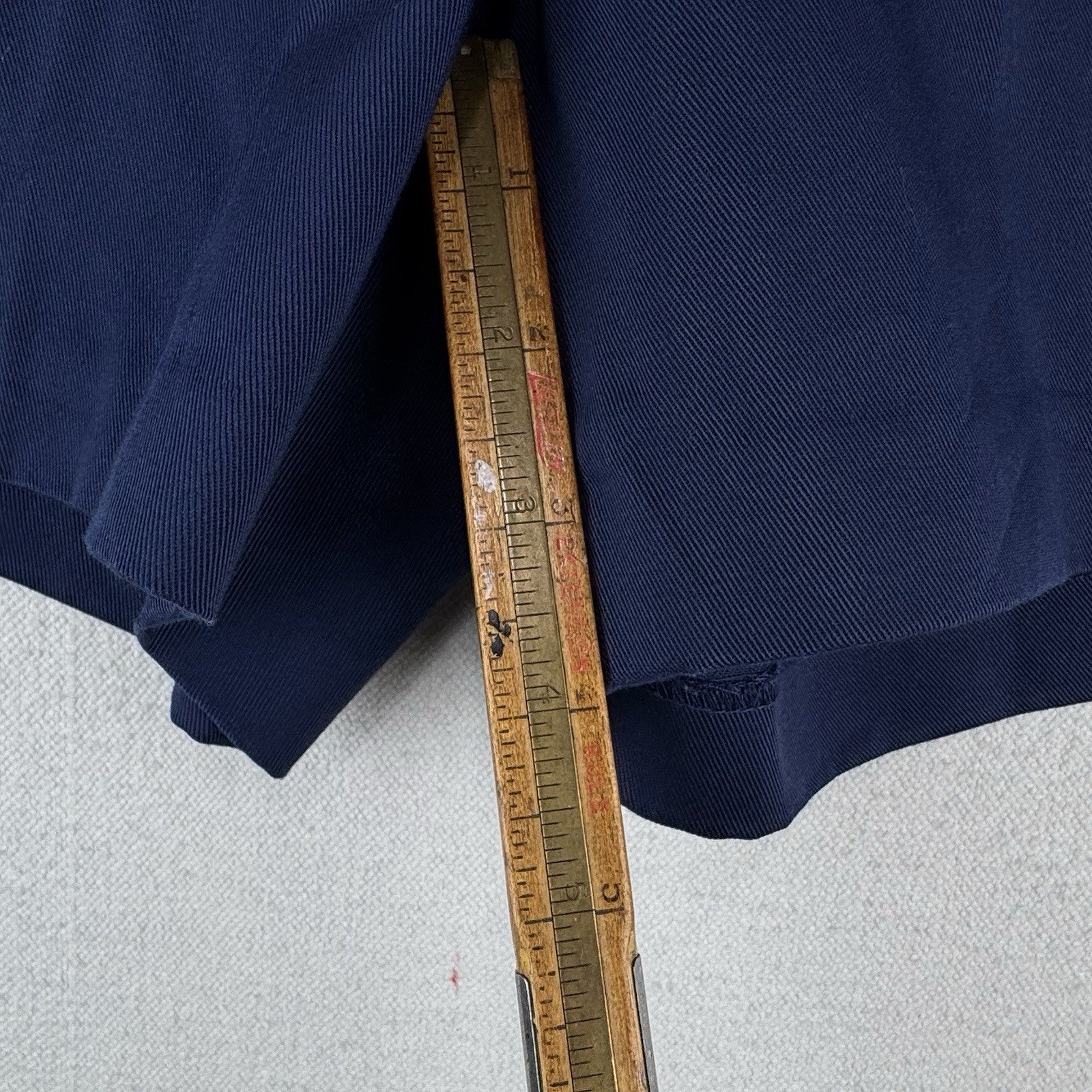 80’s Vintage Gabicci Men’s 40 Navy Blue Chino Shorts 4”