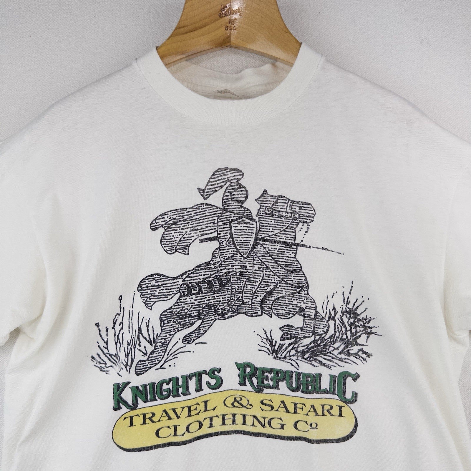 80’s Vtg Knights (Banana) Republic Parody Graphic T-Shirt XL Single Stitch USA