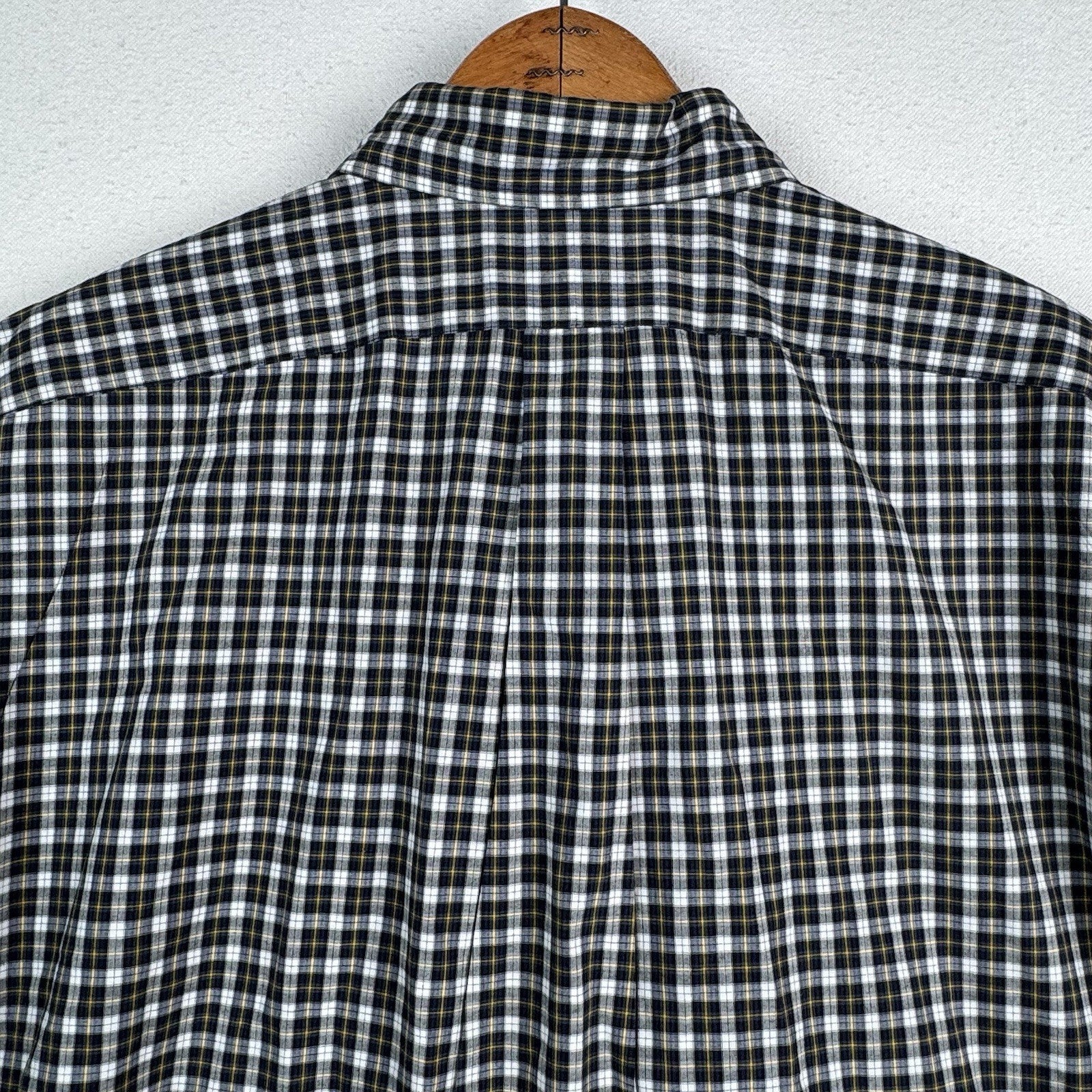 Vintage Polo Ralph Lauren Blake Short Sleeve Shirt Plaid Button Down Men’s Large