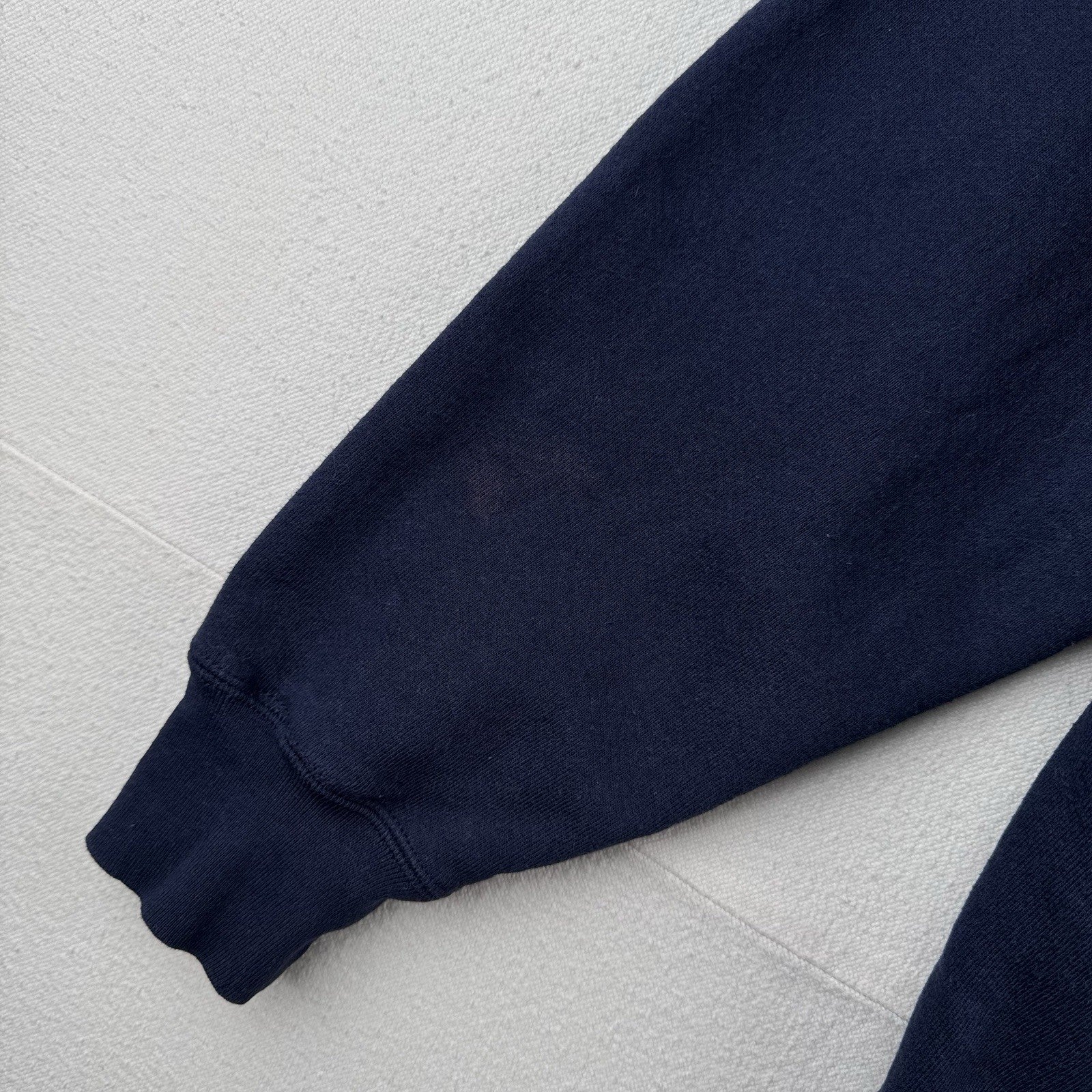 90’s Vtg JanSport Univ Notre Dame Alumni Crew  Embroidered Sweatshirt L Blue