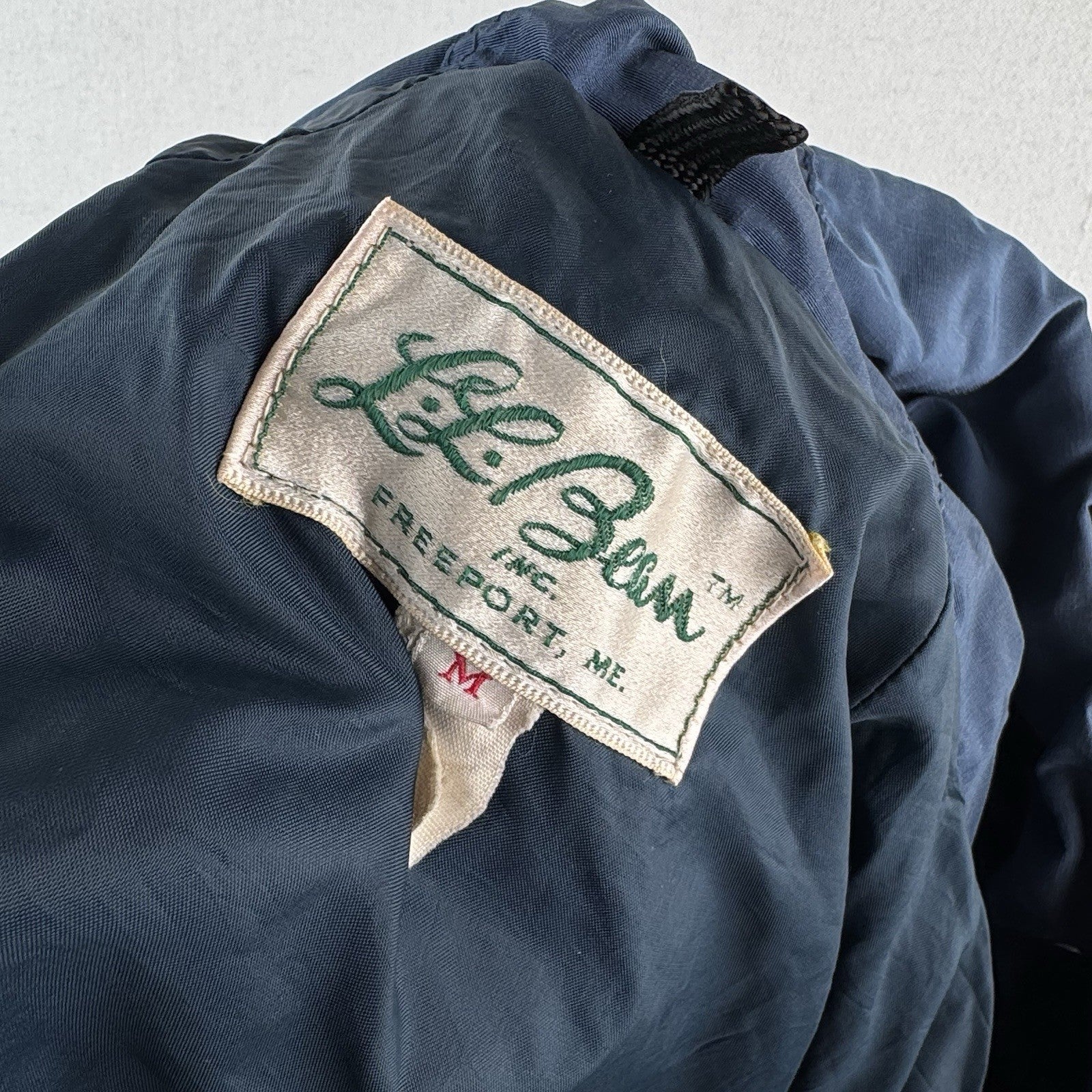 70's Vtg LL Bean Mens M Baxter State Park Windbreaker Jacket *Distressed