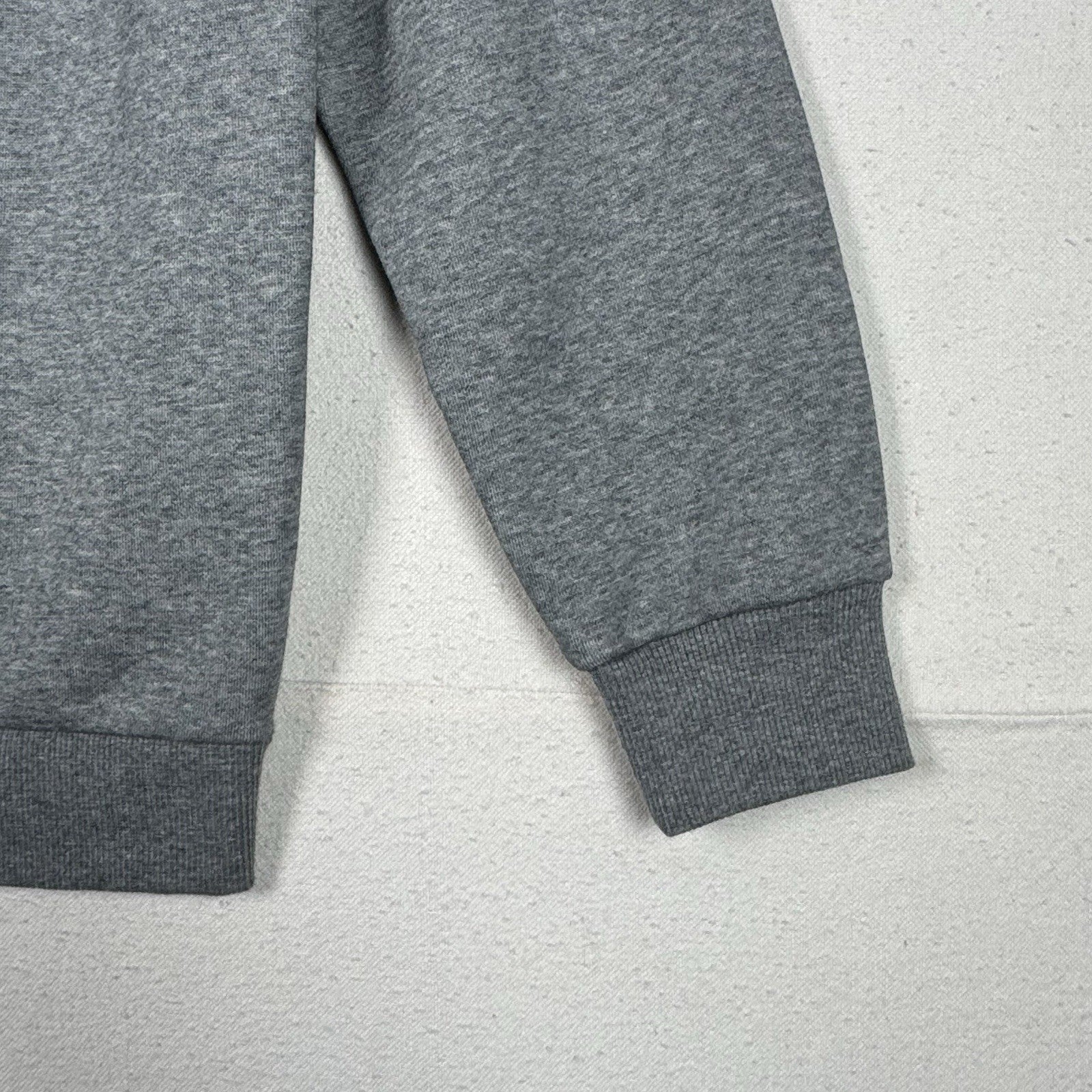 Puma Essential Embroidery Logo Sweat Hoodie + Matching Pants Tracksuits Gray M