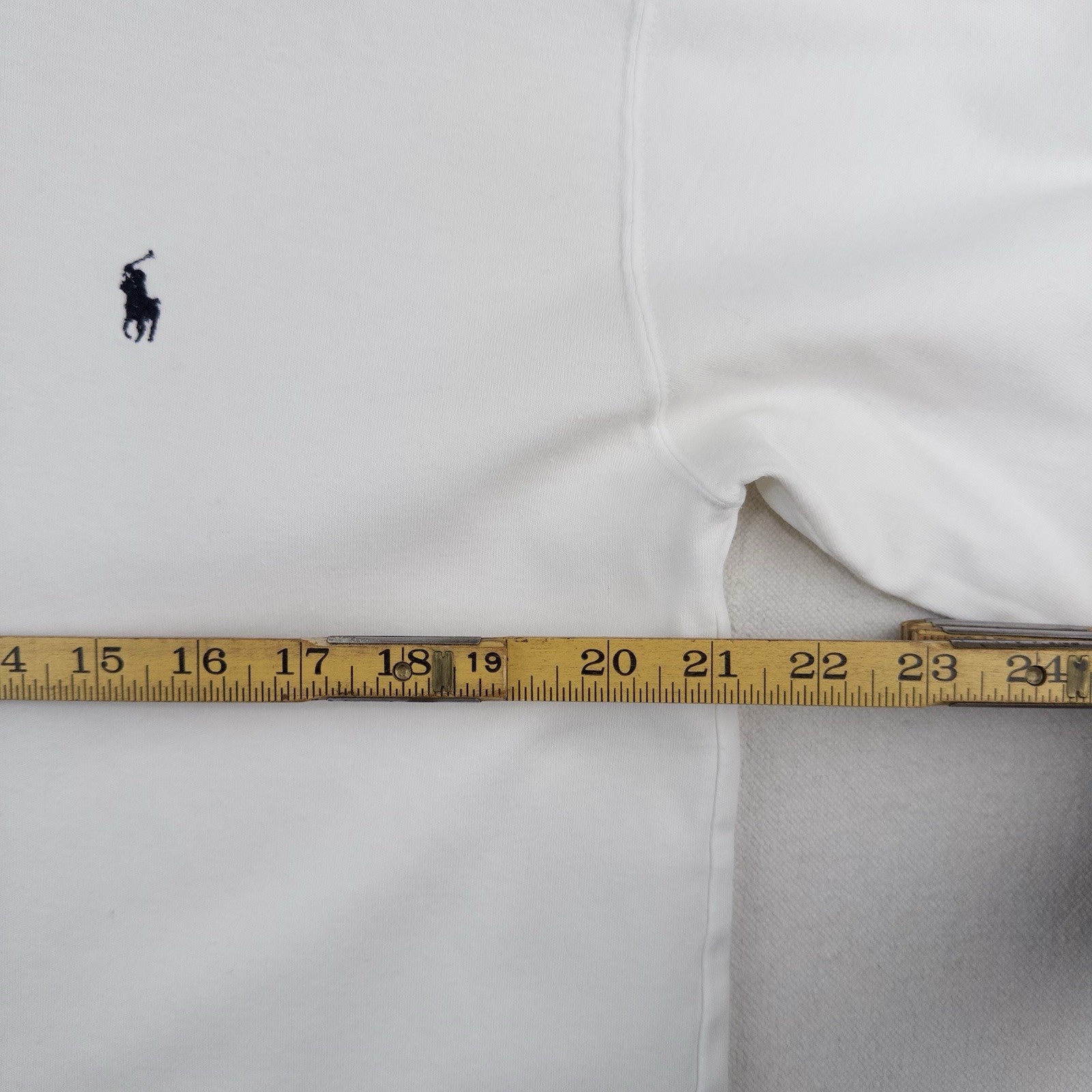 80s Vtg Polo Ralph Lauren White Mens L Turtleneck Shirt Long Sleeve USA