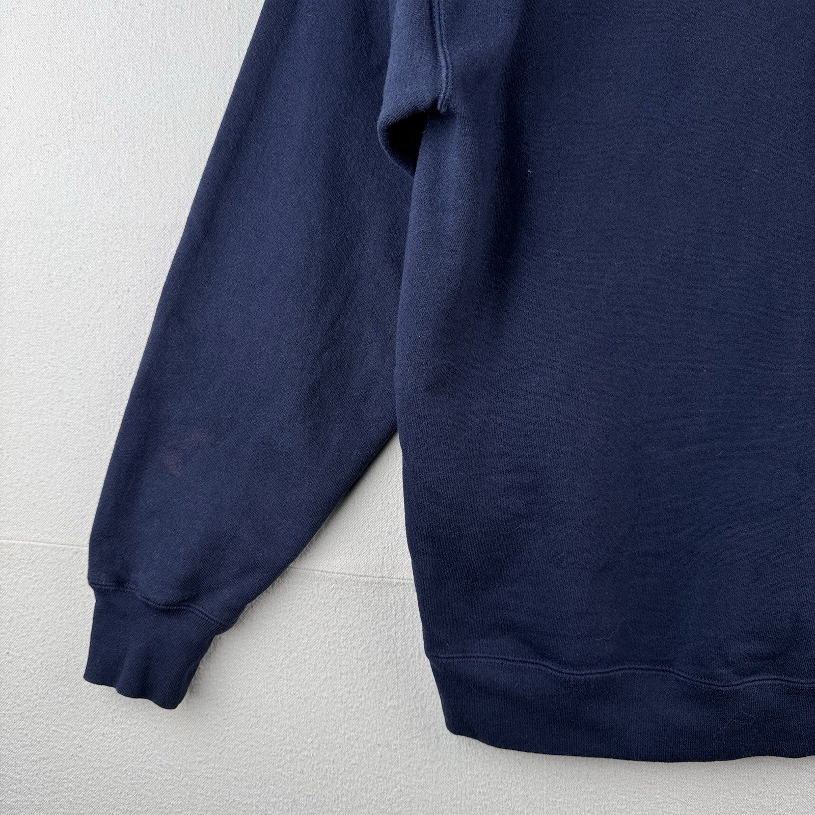 90’s Vtg JanSport Univ Notre Dame Alumni Crew  Embroidered Sweatshirt L Blue