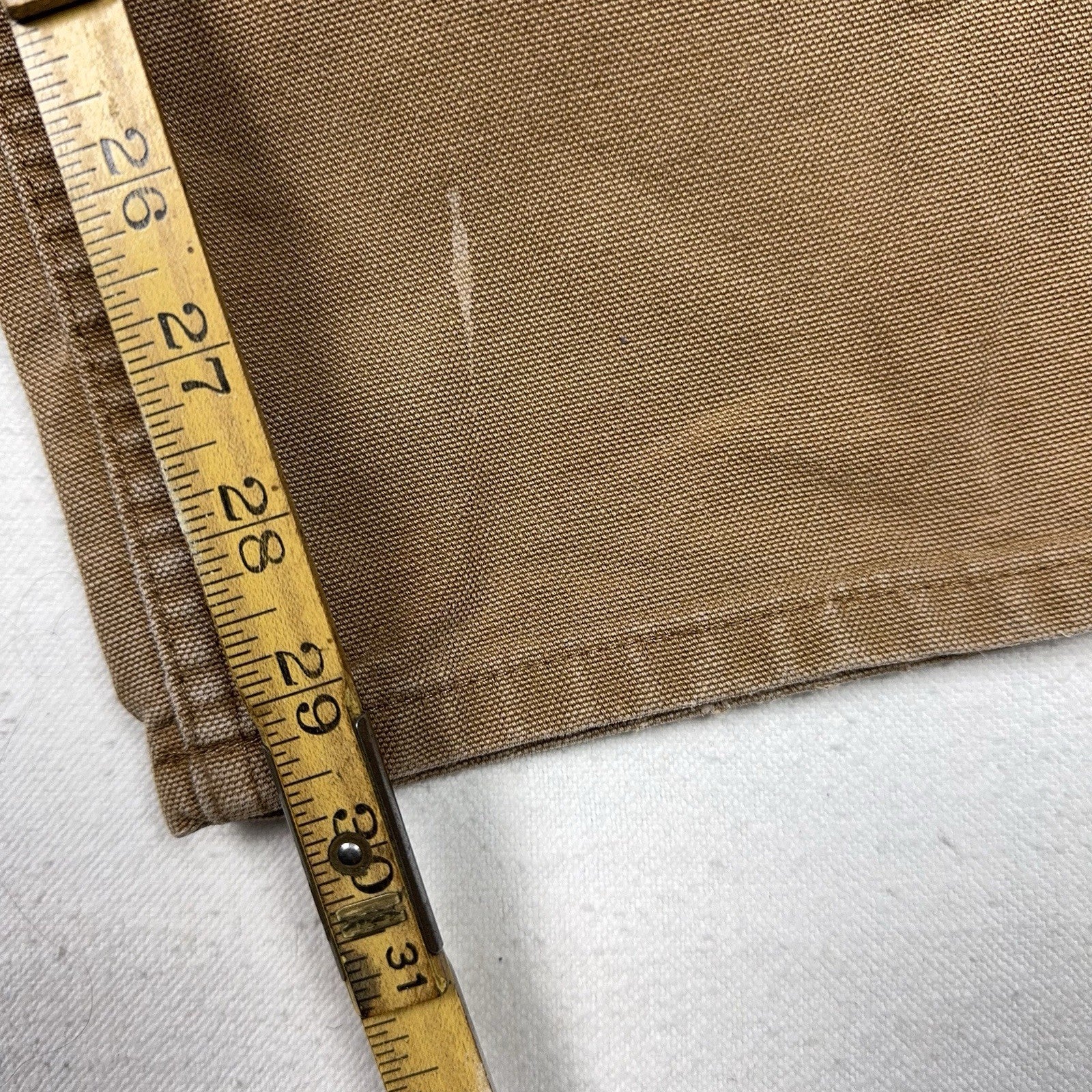 Carhartt Pants Men’s 32x32 Carpenter B11 BRN Wide Leg Brown Duck Canvas Workwear