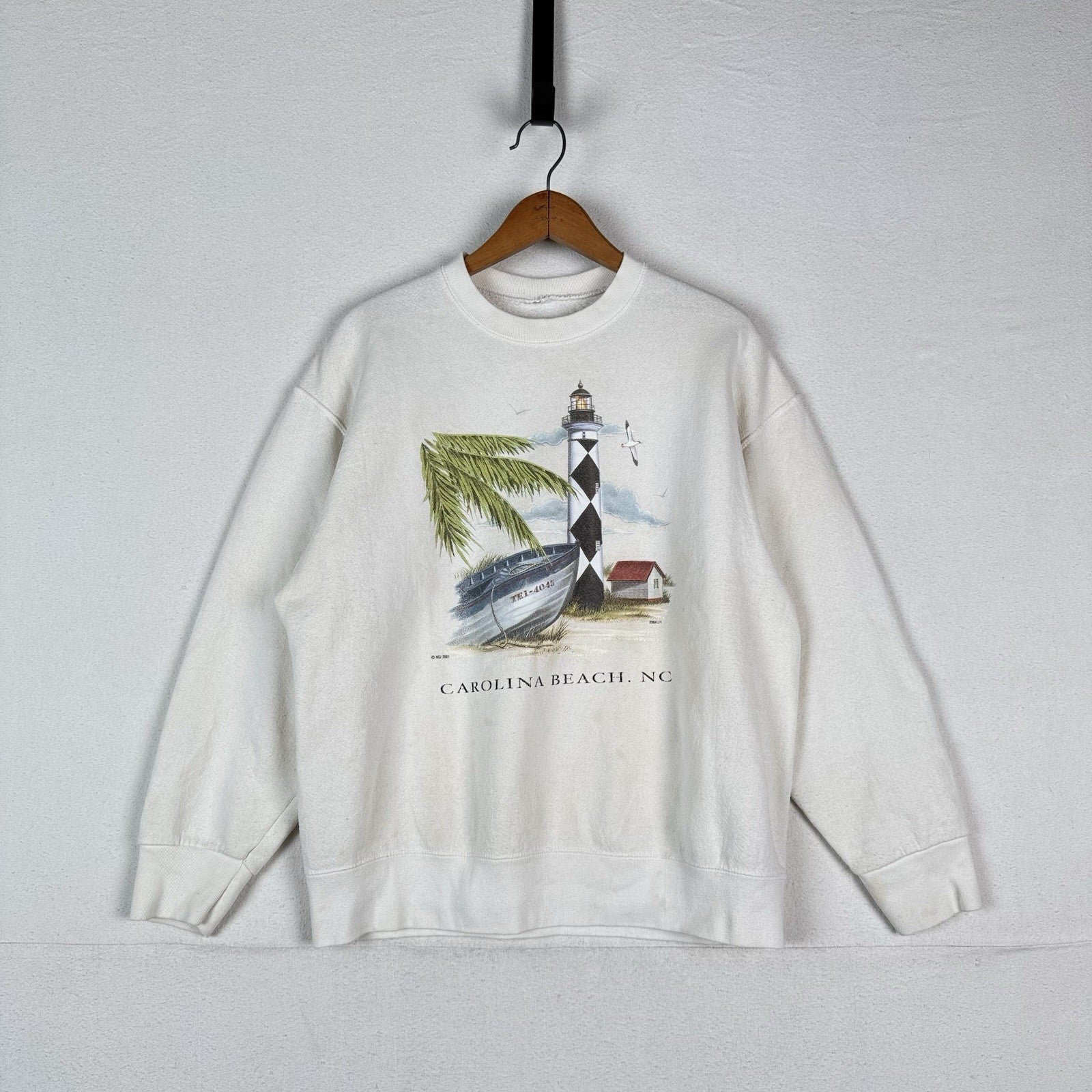 Vintage North Carolina Nautical Lighthouse Sweatshirts (x2) Bundle XL - Read*