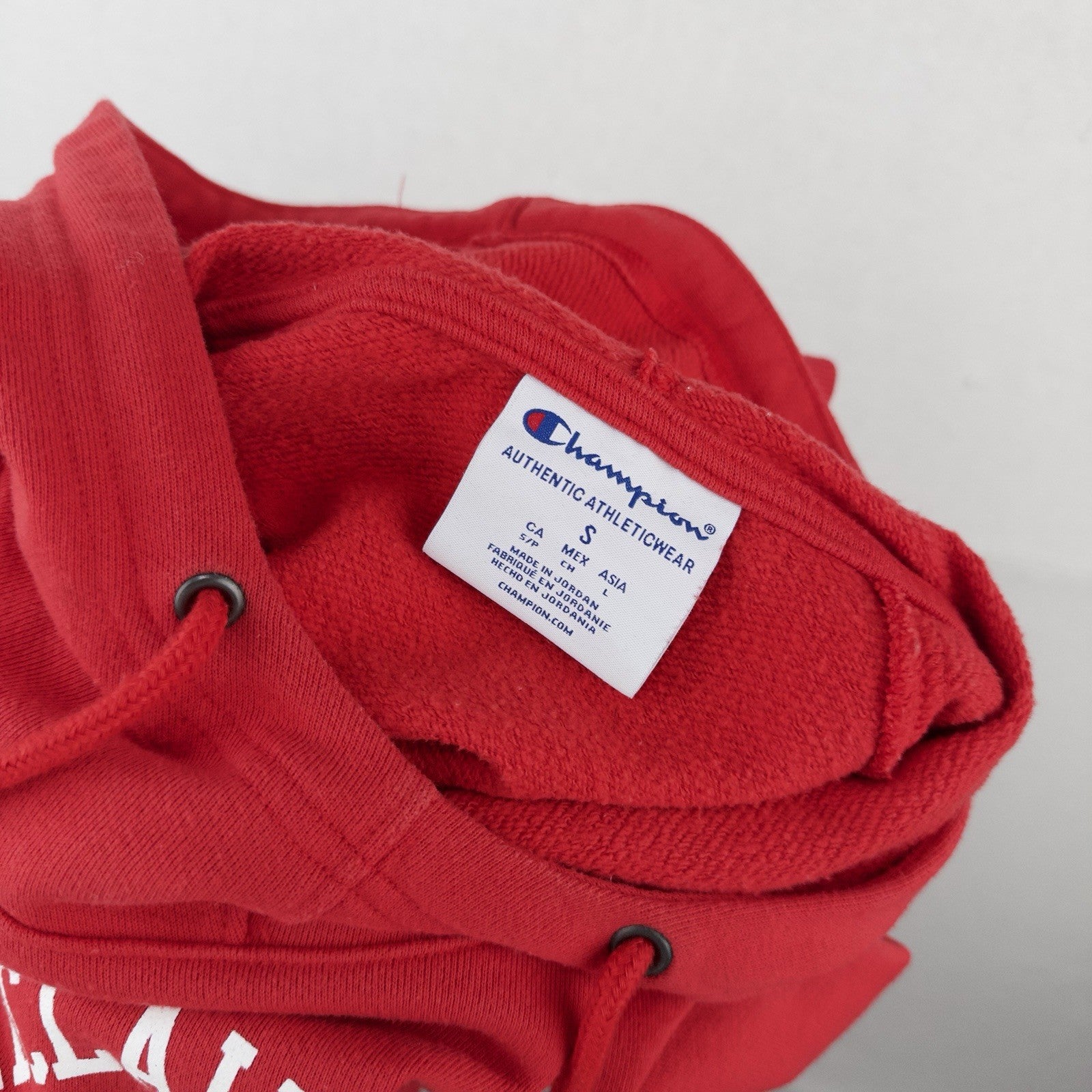 Champion Montclair State Hoodie Men’s  S College Red Hawks New Jersey