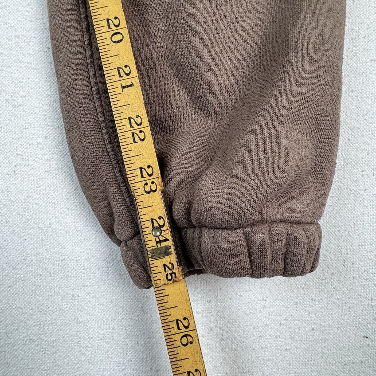 Abercrombie & Fitch Mens Small Relaxed Brown Essential Fleece Jogger Loungewear