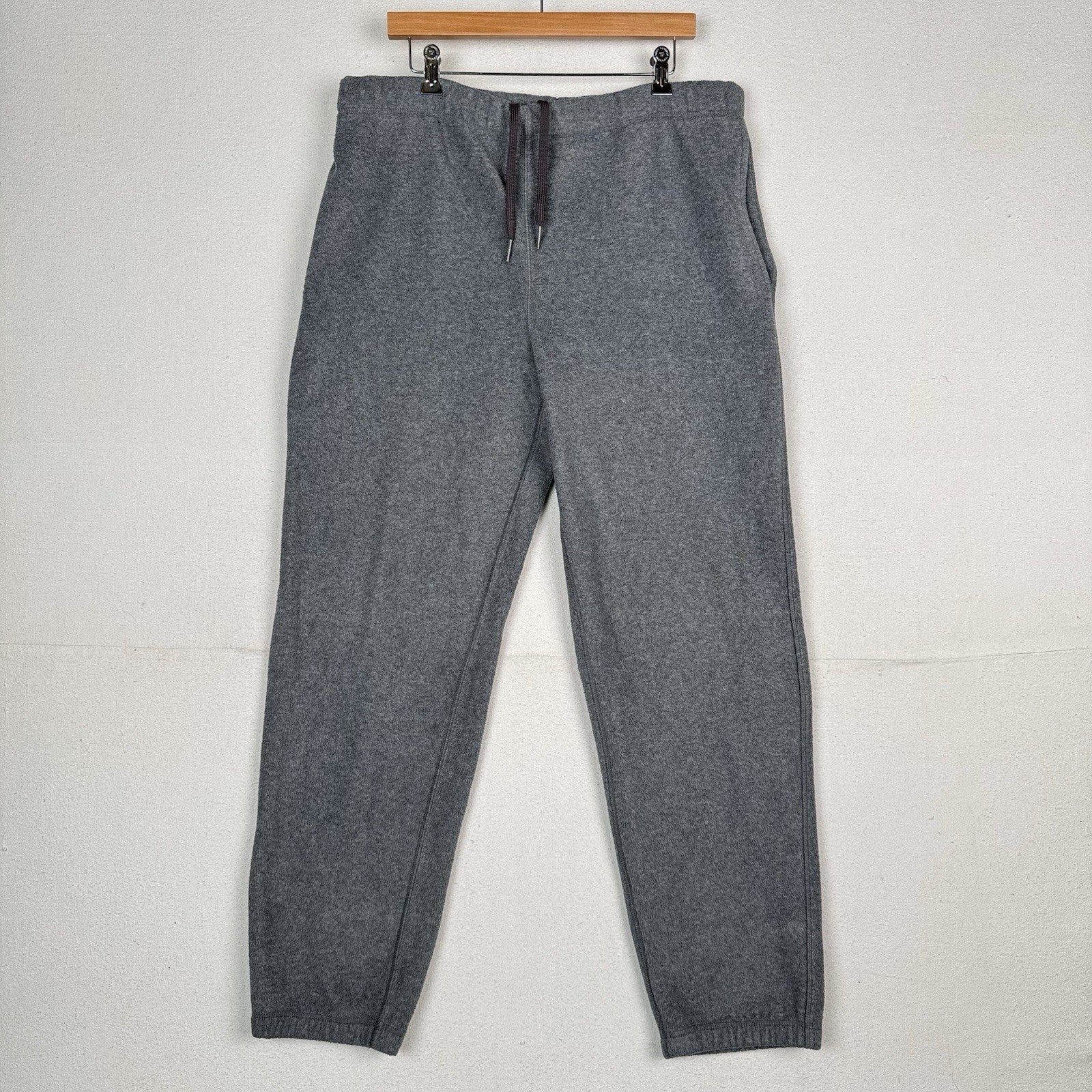 Nautica Men’s Fleece Sweatpants Gray Size Medium Pockets