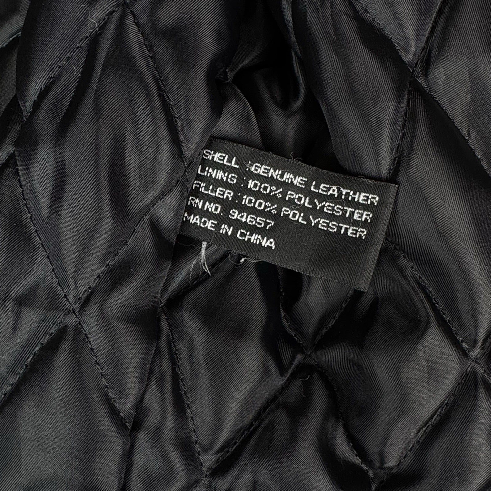 Max USA Men's Motor-cross Black Italian Leather Jacket XL X-Large Patches
