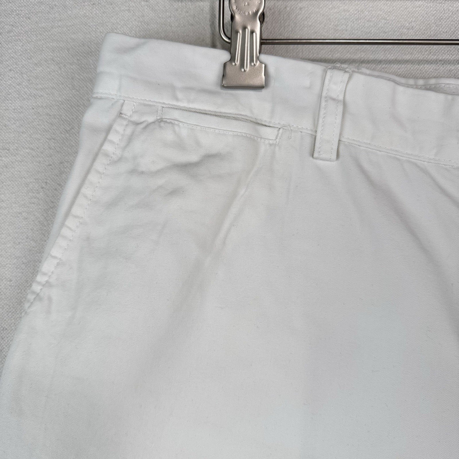 90’s Vtg Polo Ralph Lauren Men’s 36x10 Chino Shorts White 100% Cotton Twill