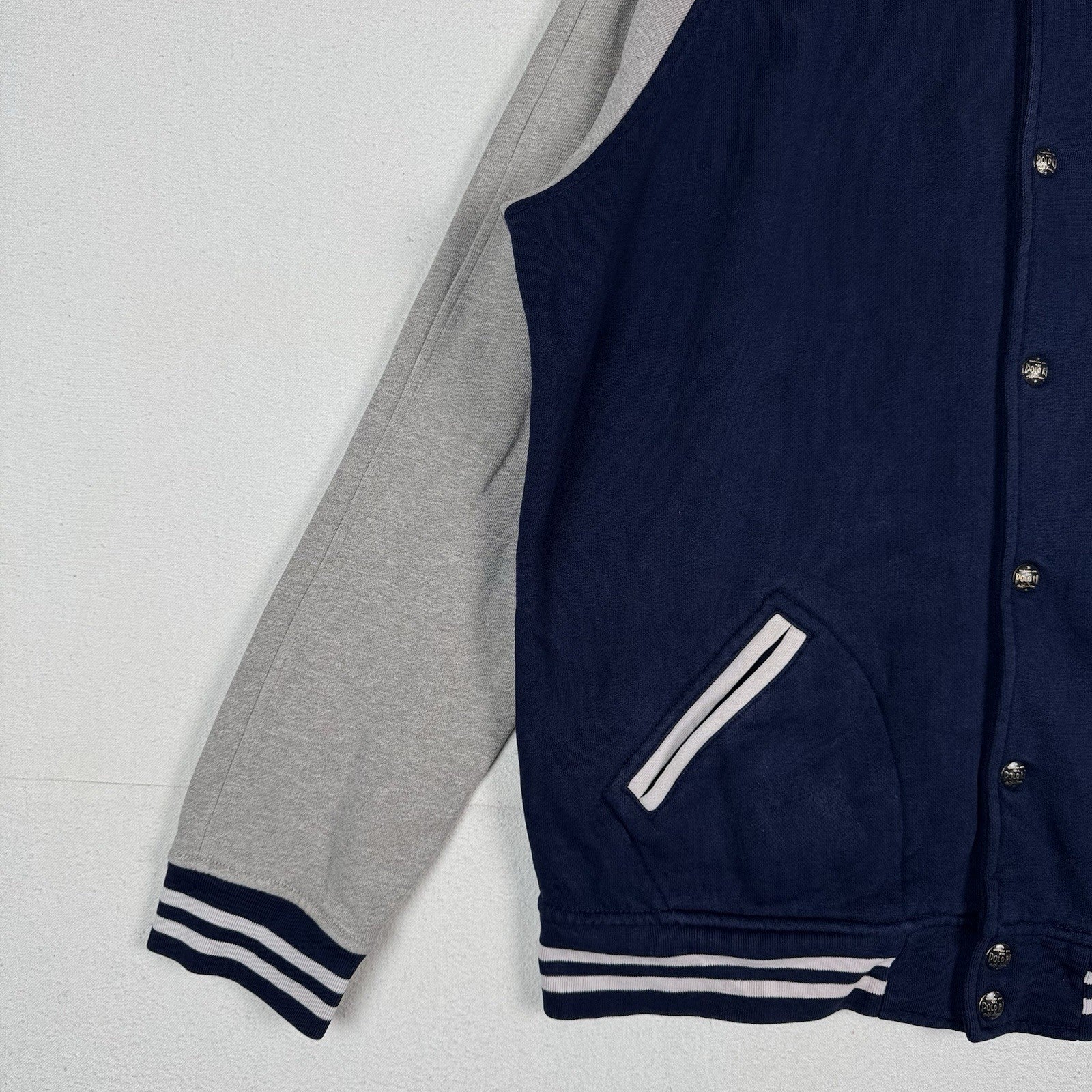 Polo Ralph Lauren Madison Ave Fleece Baseball Jacket Limited Edition XXL *Read