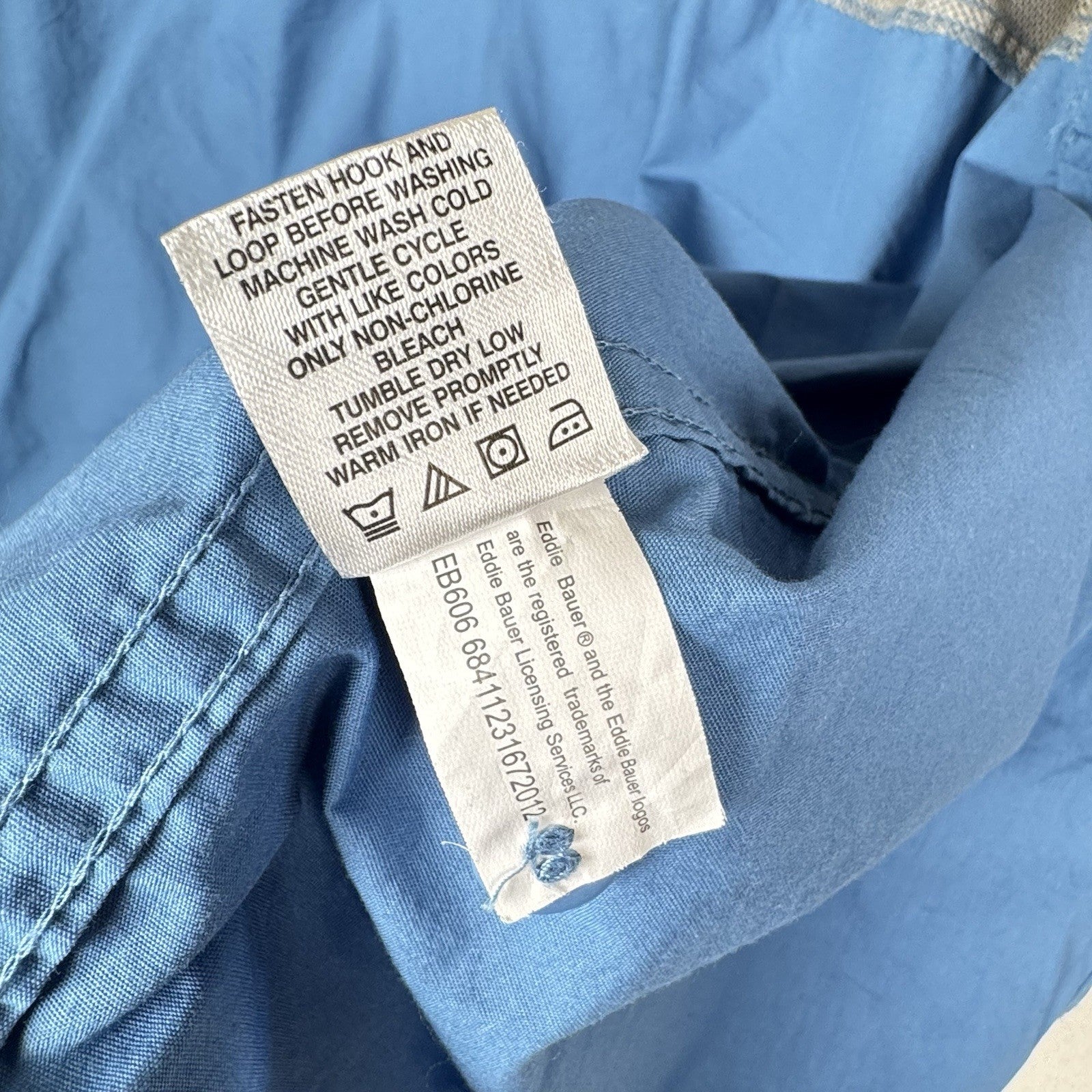 Vintage BMW Offroad Academy X Eddie Bauer Men’s L Blue Race Safari Shirt