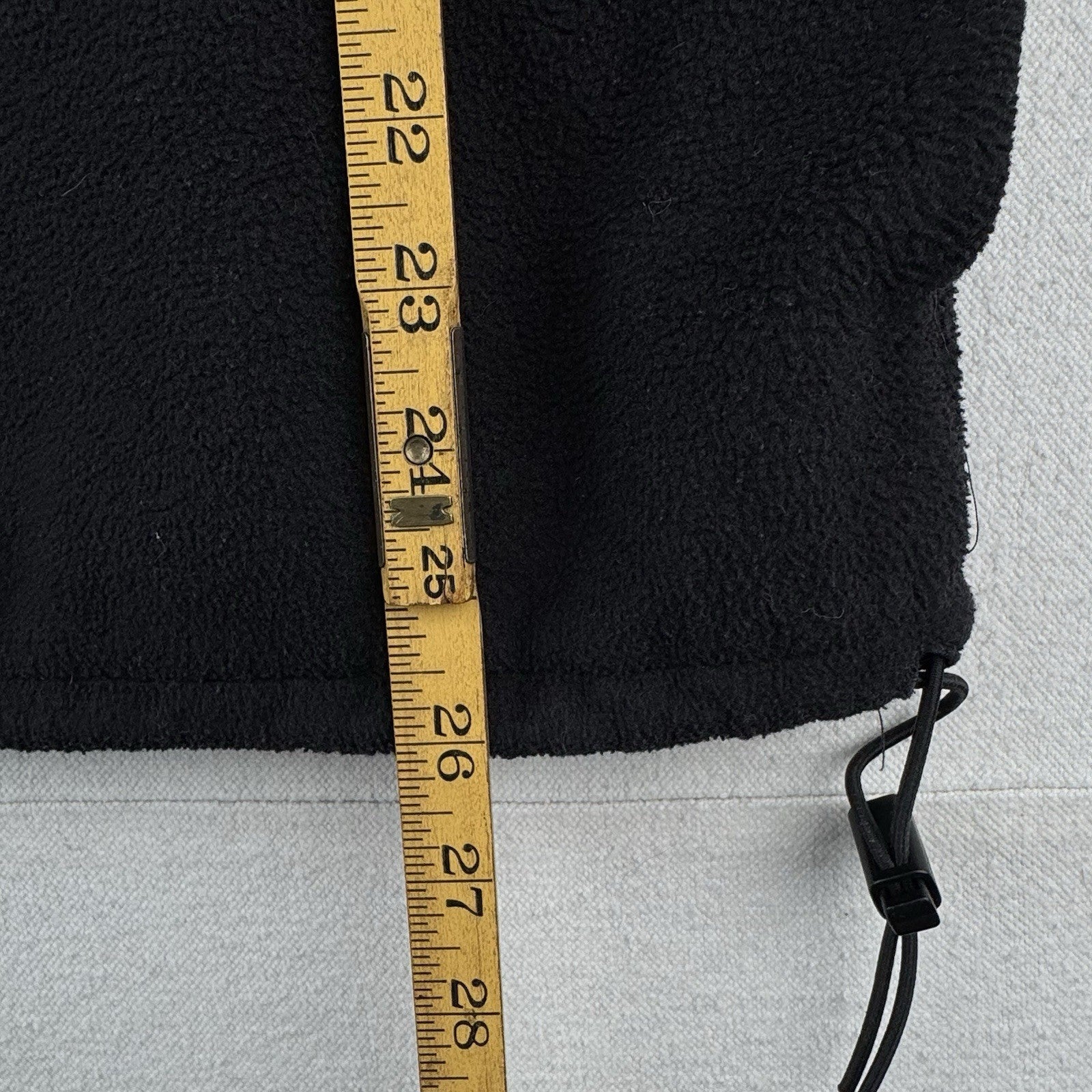 90’s Vtg J. Crew Oarsman Black Fleece Pullover 1/4 Zip Men’s Large Made in USA