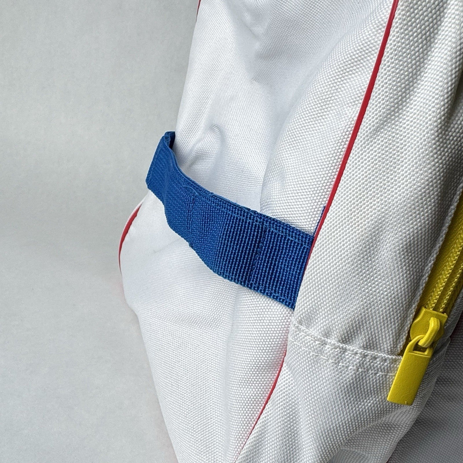 Vintage Lacoste Parfums Duffle Bag White Gym Essential 22”x10”x12”