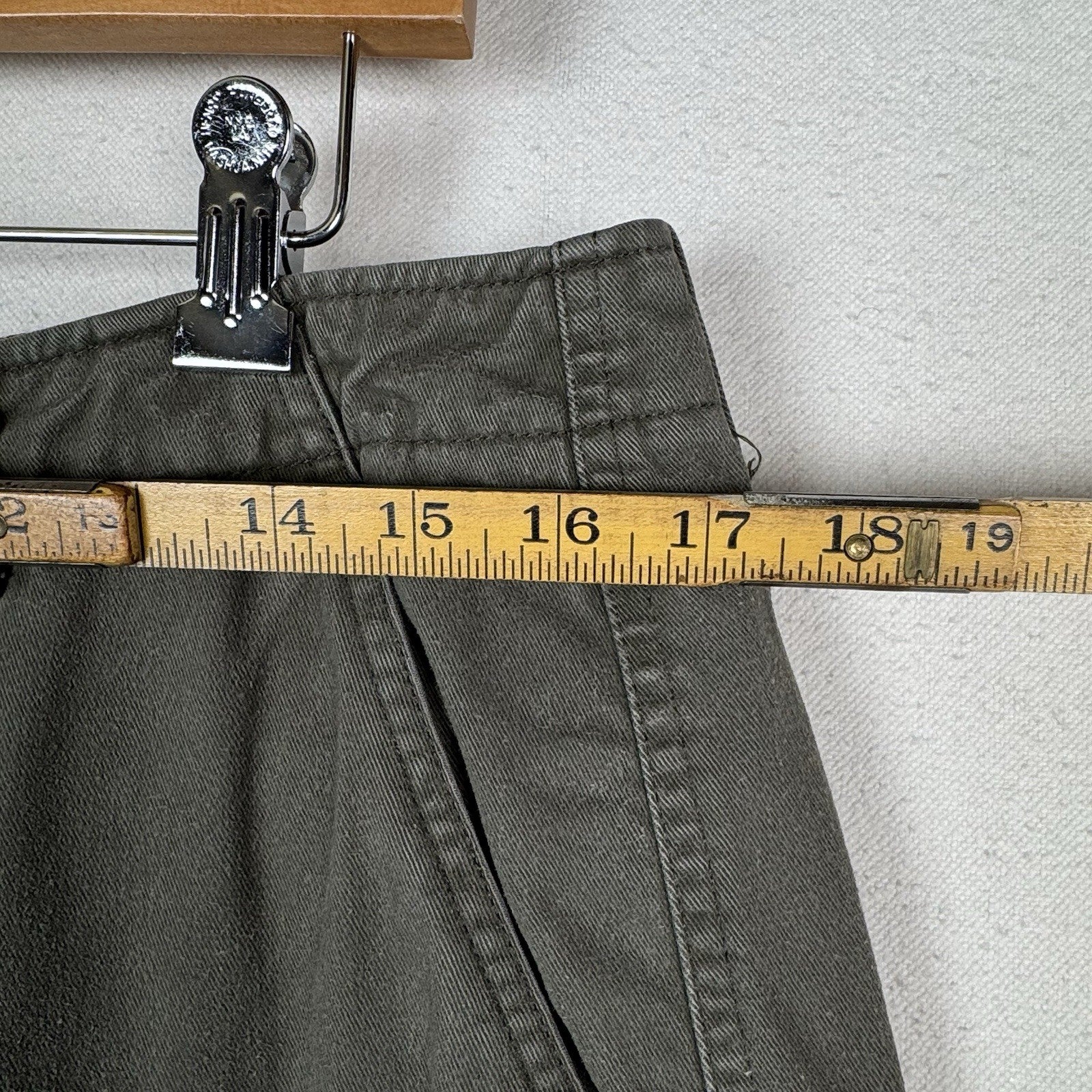 Vintage Gap Cargo Pants Mens 34x34 Olive Green Cotton Utility Pockets